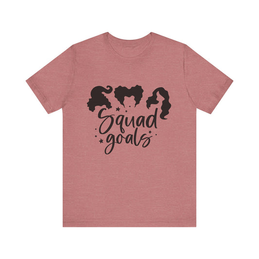 Squad Goals Jersey Short Sleeve Tee