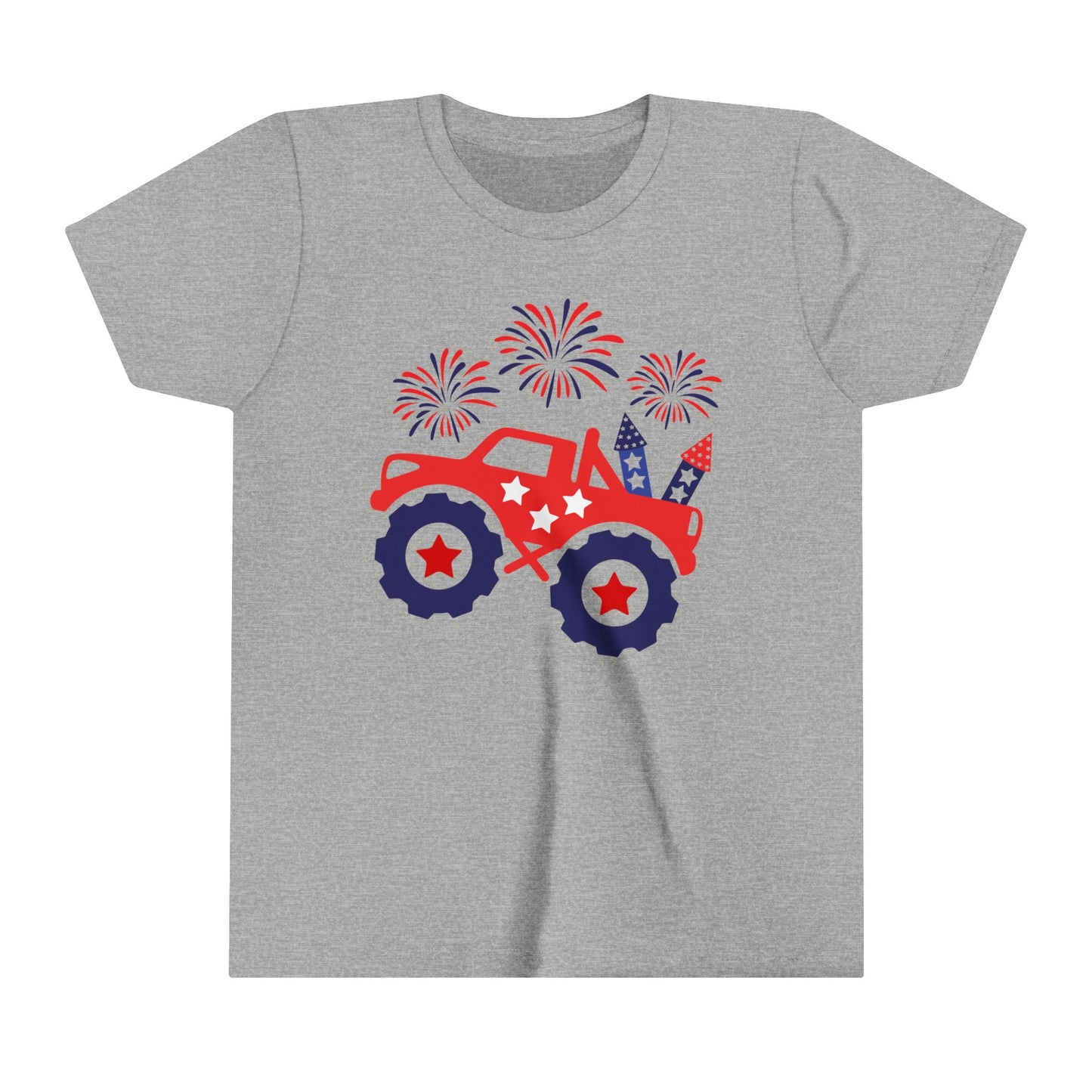 Monster Truck Youth Short Sleeve Tee