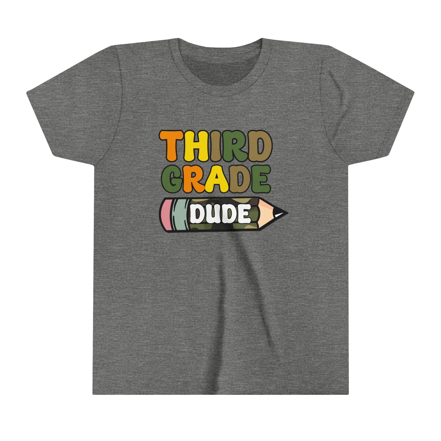 Third Grade Dude Youth Short Sleeve Tee