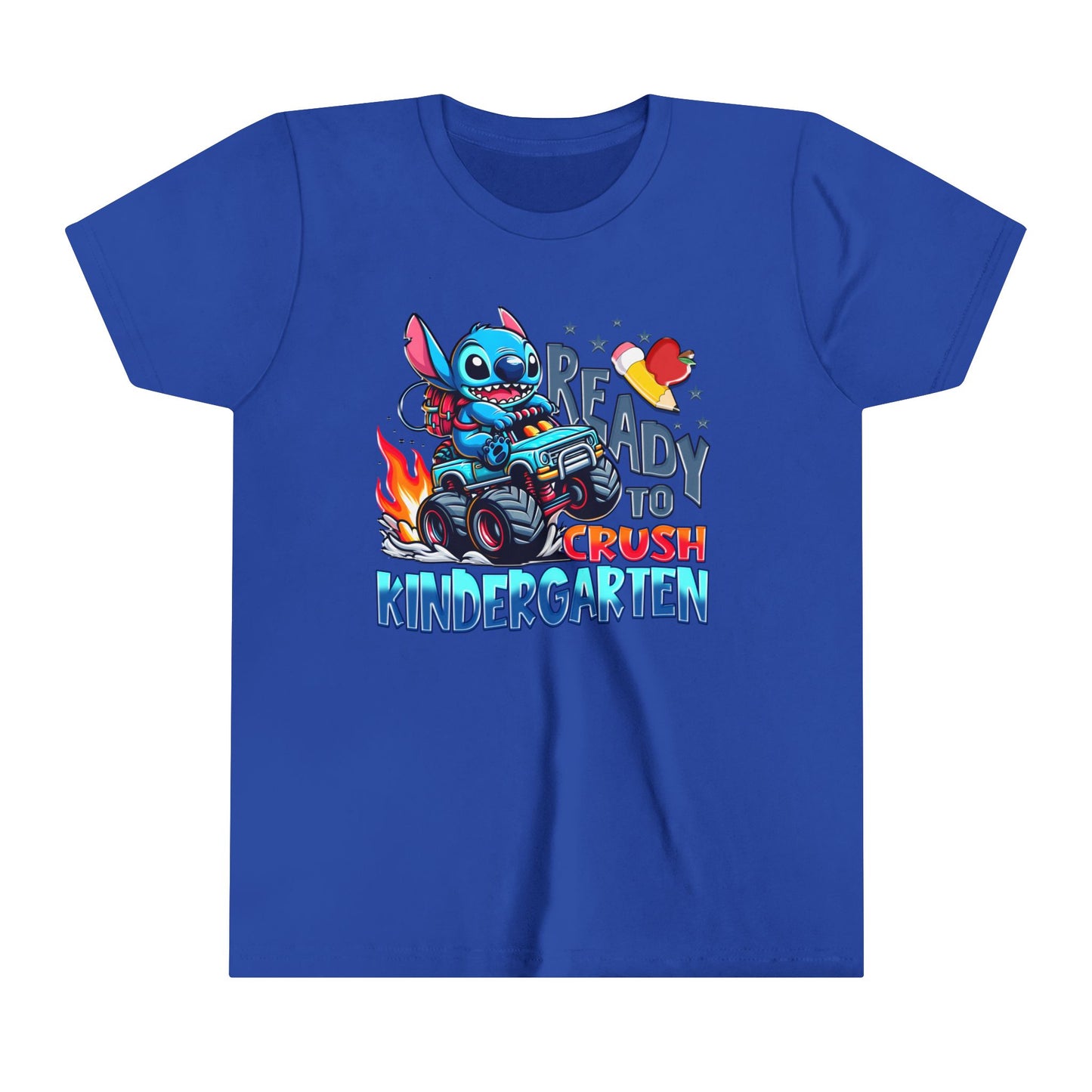 Ready to Crush Kindergarten Youth Short Sleeve Tee