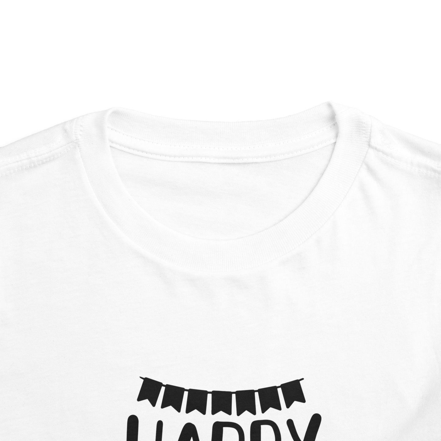 Happy 1st Day of School Toddler Short Sleeve Tee