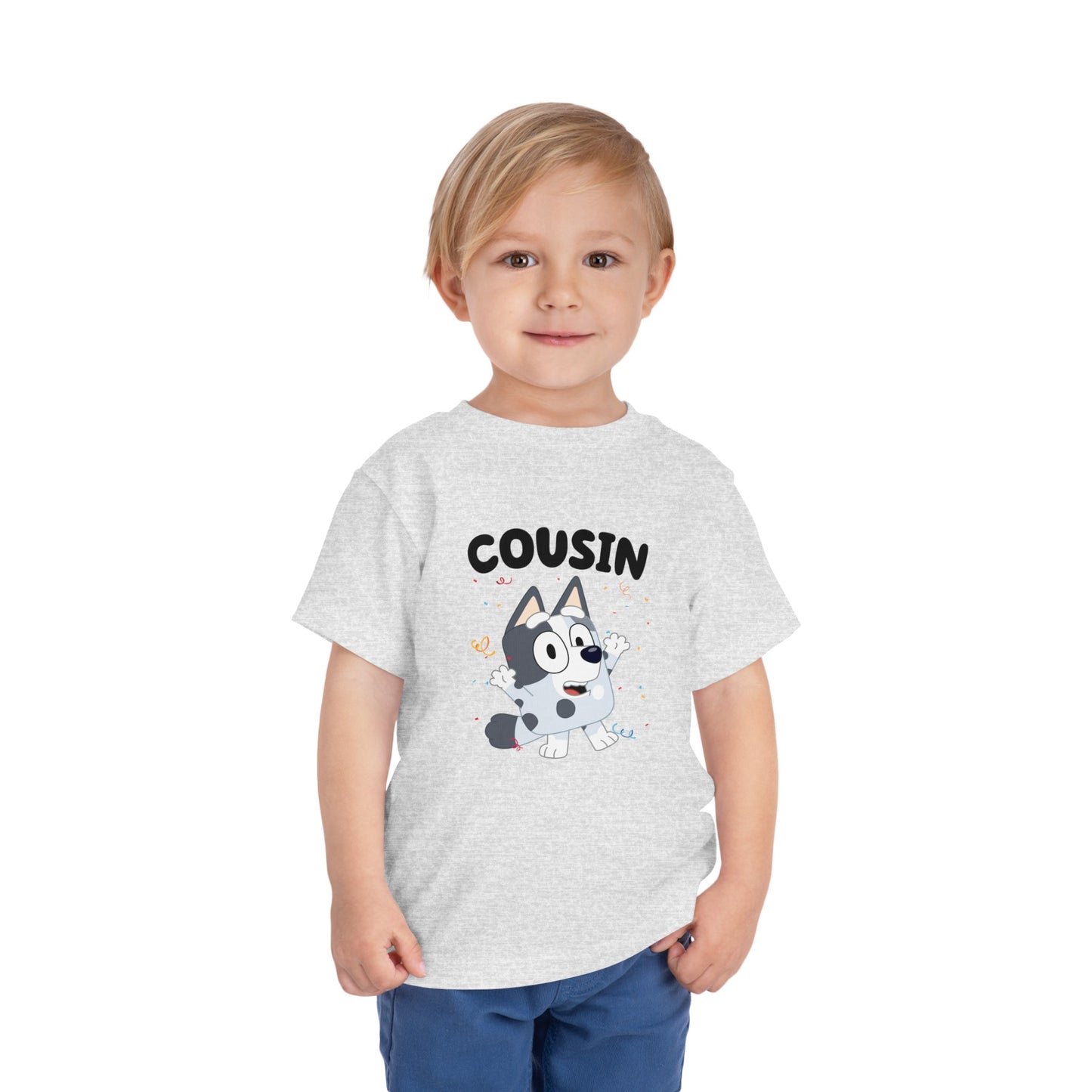 Cousin Birthday Toddler Short Sleeve Tee