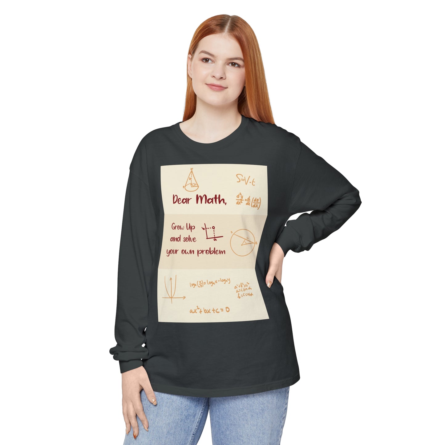 Dear Math Long Sleeve T-Shirt