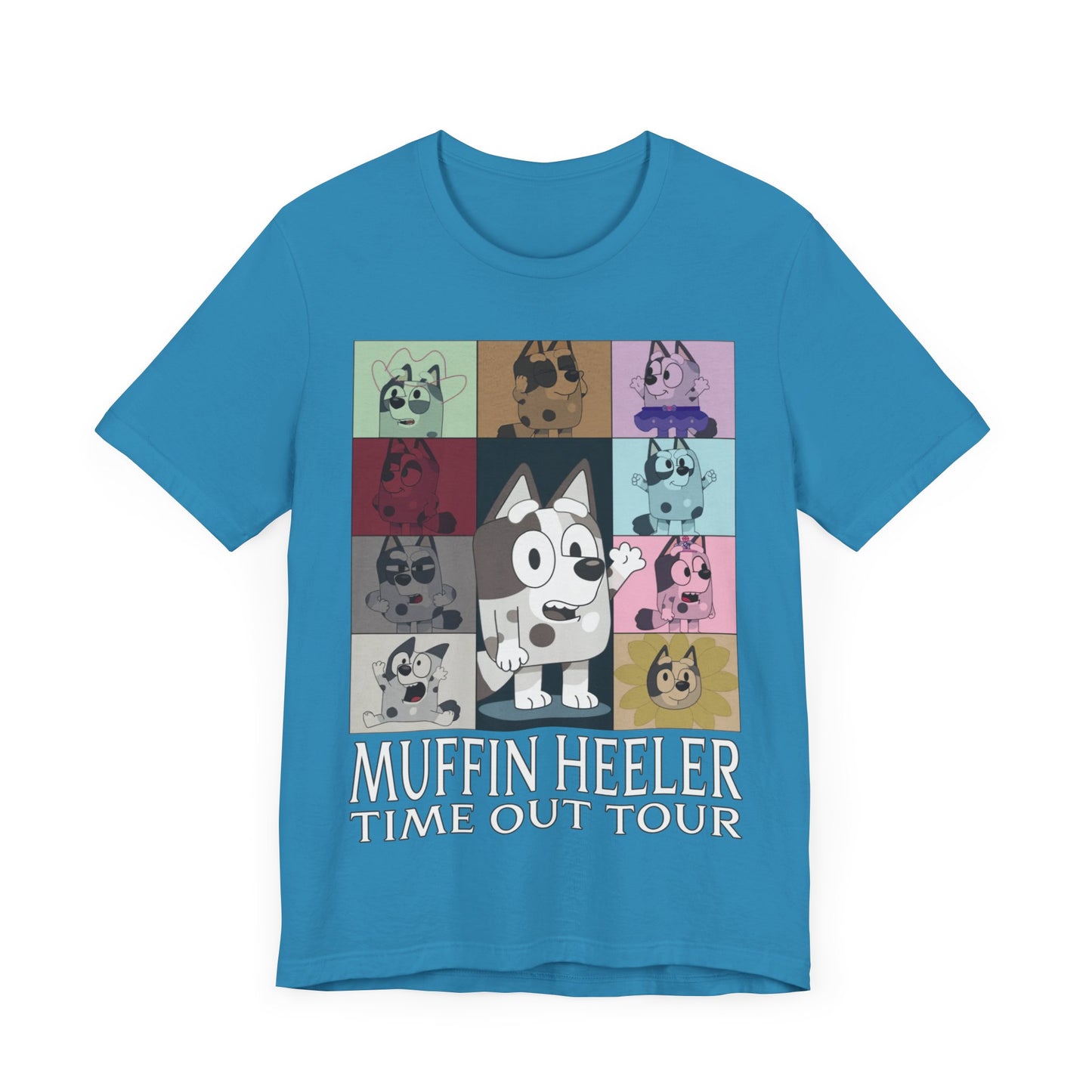 Muffin Heeler Time Out Tour Jersey Short Sleeve Tee