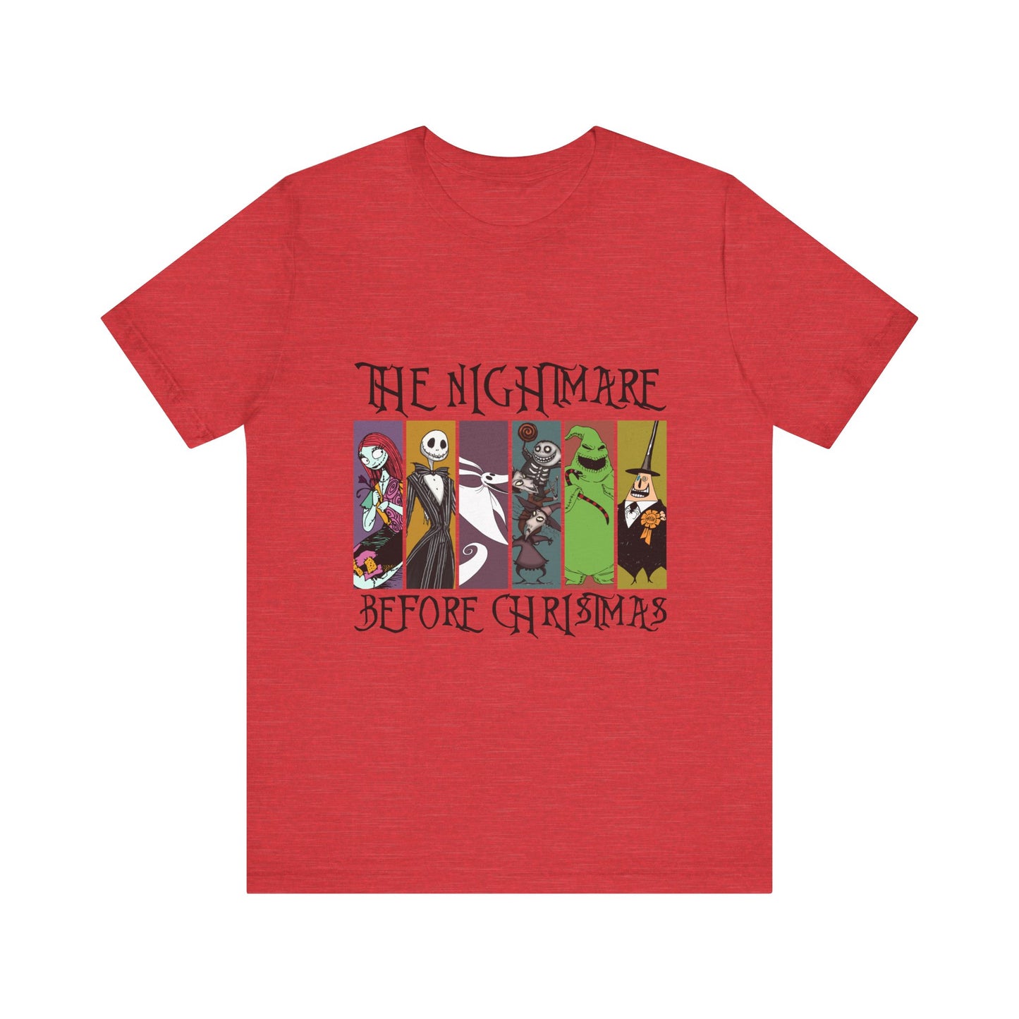 The Nightmare B4 Christmas Jersey Short Sleeve Tee