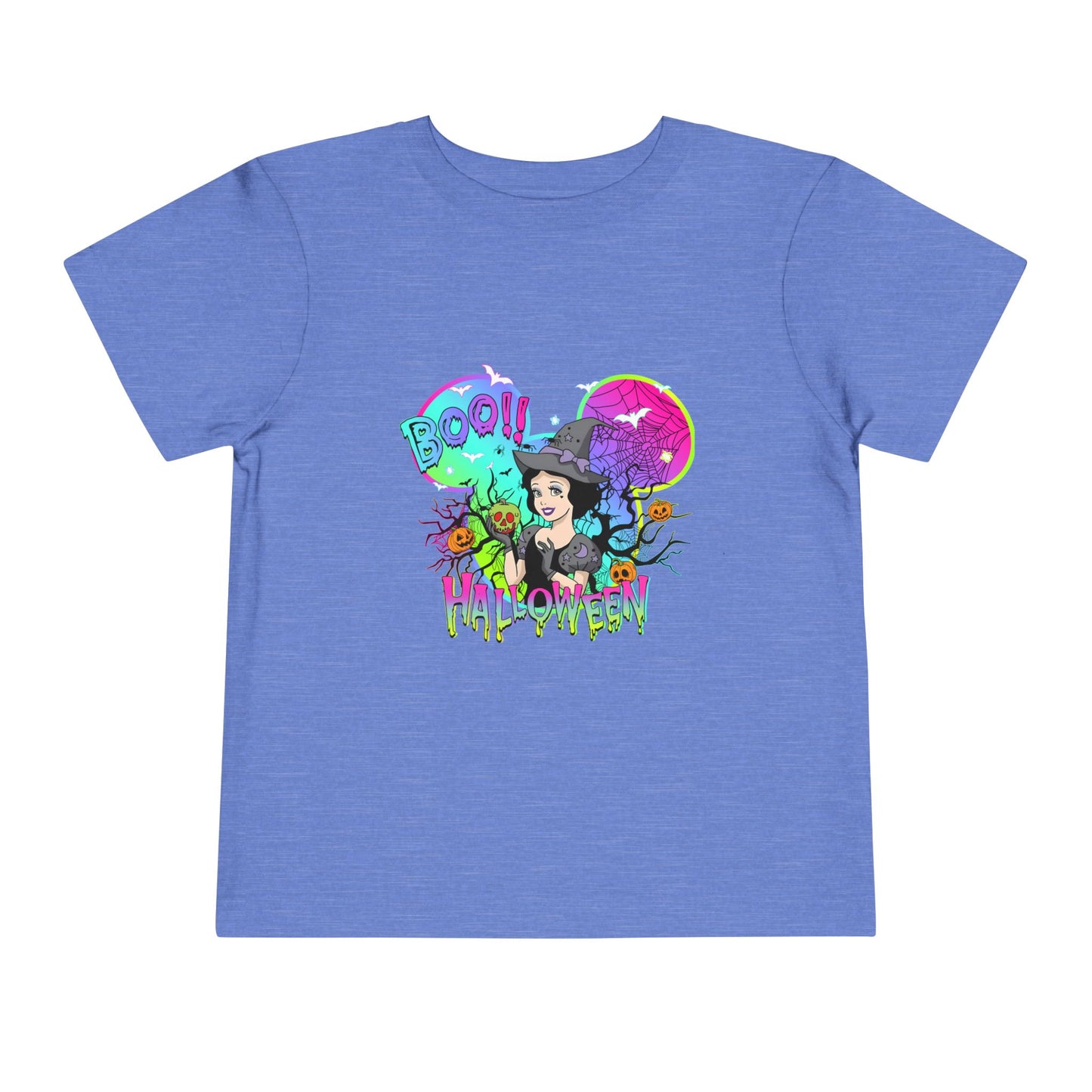 Snow White Boo! Halloween Toddler Short Sleeve Tee
