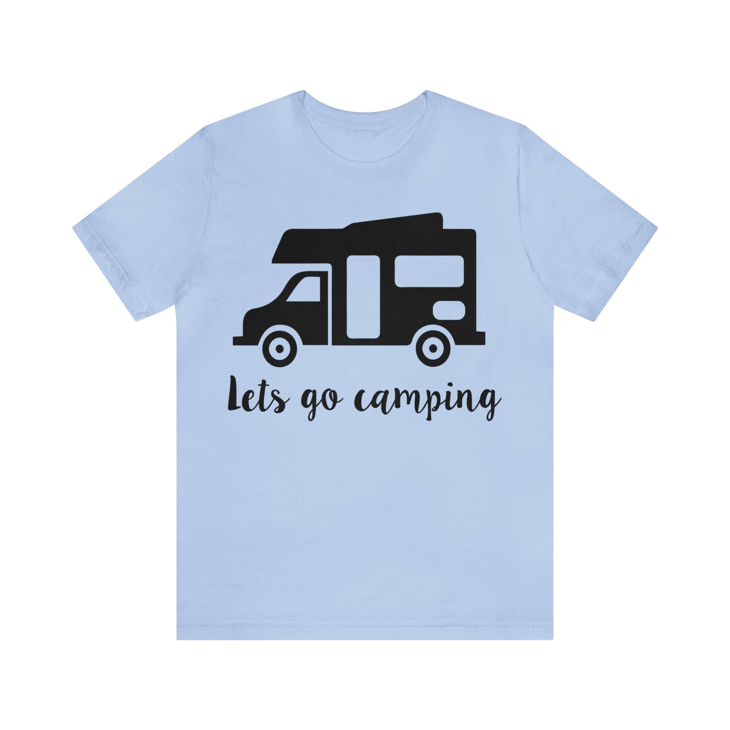 Let's Go Camping Short Sleeve Tshirt