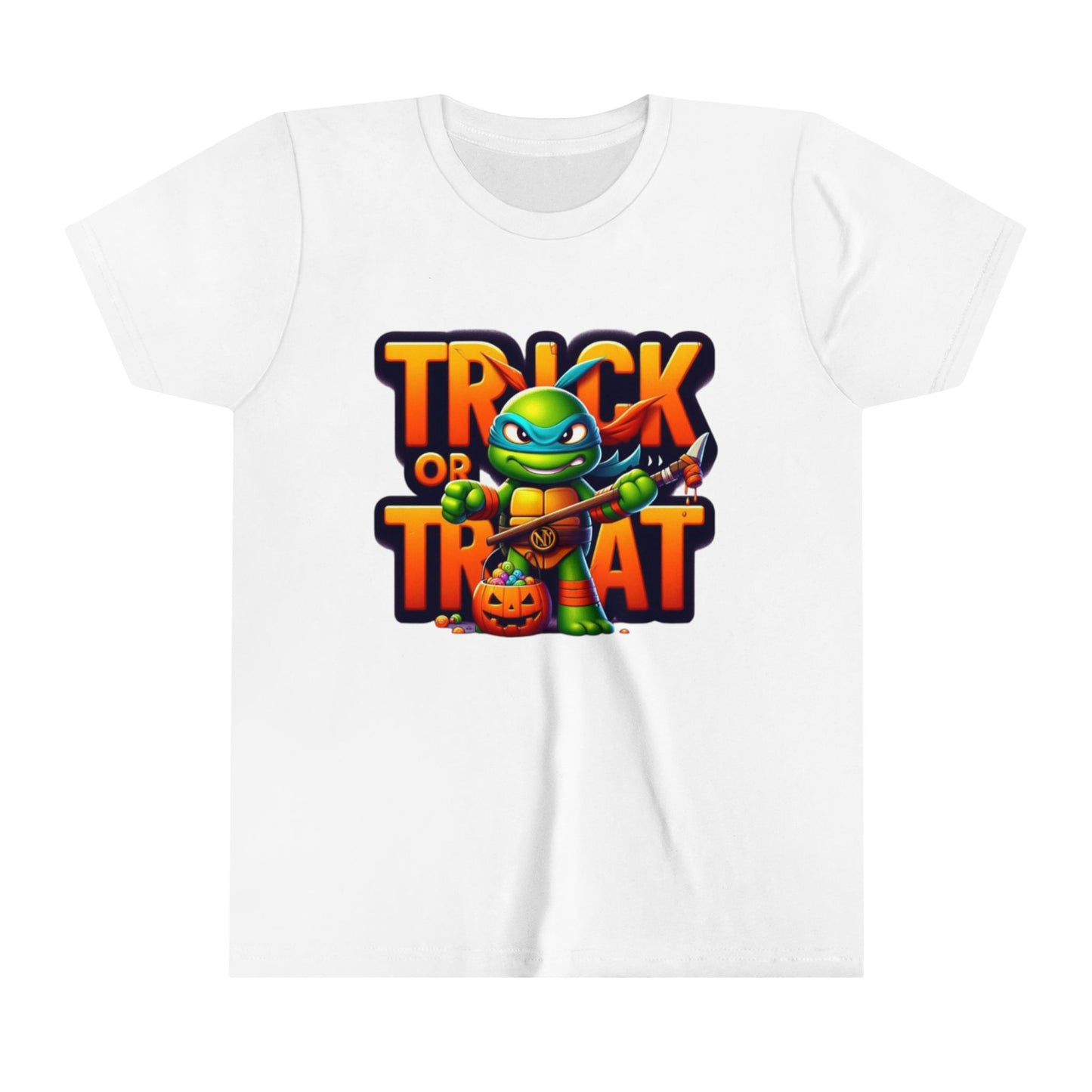 Trick or Treat Ninja Turtle Youth Short Sleeve Tee