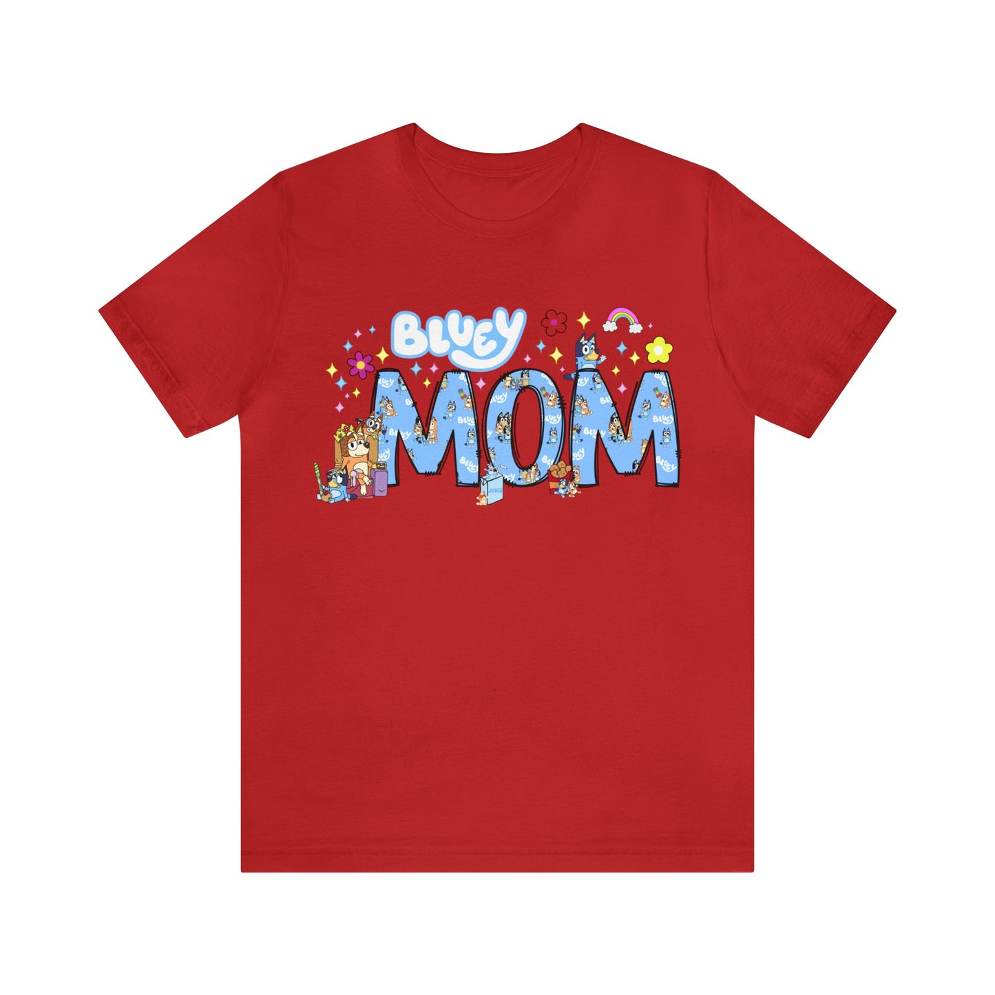BLUEY MOM AFFIRMATIONS short sleeve tshirt