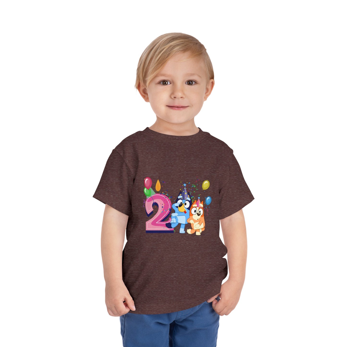 2nd Birthday Toddler Short Sleeve Tee