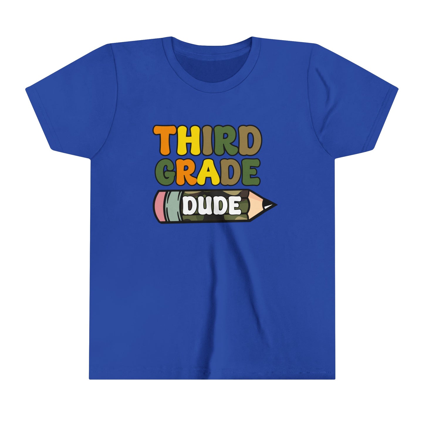 Third Grade Dude Youth Short Sleeve Tee