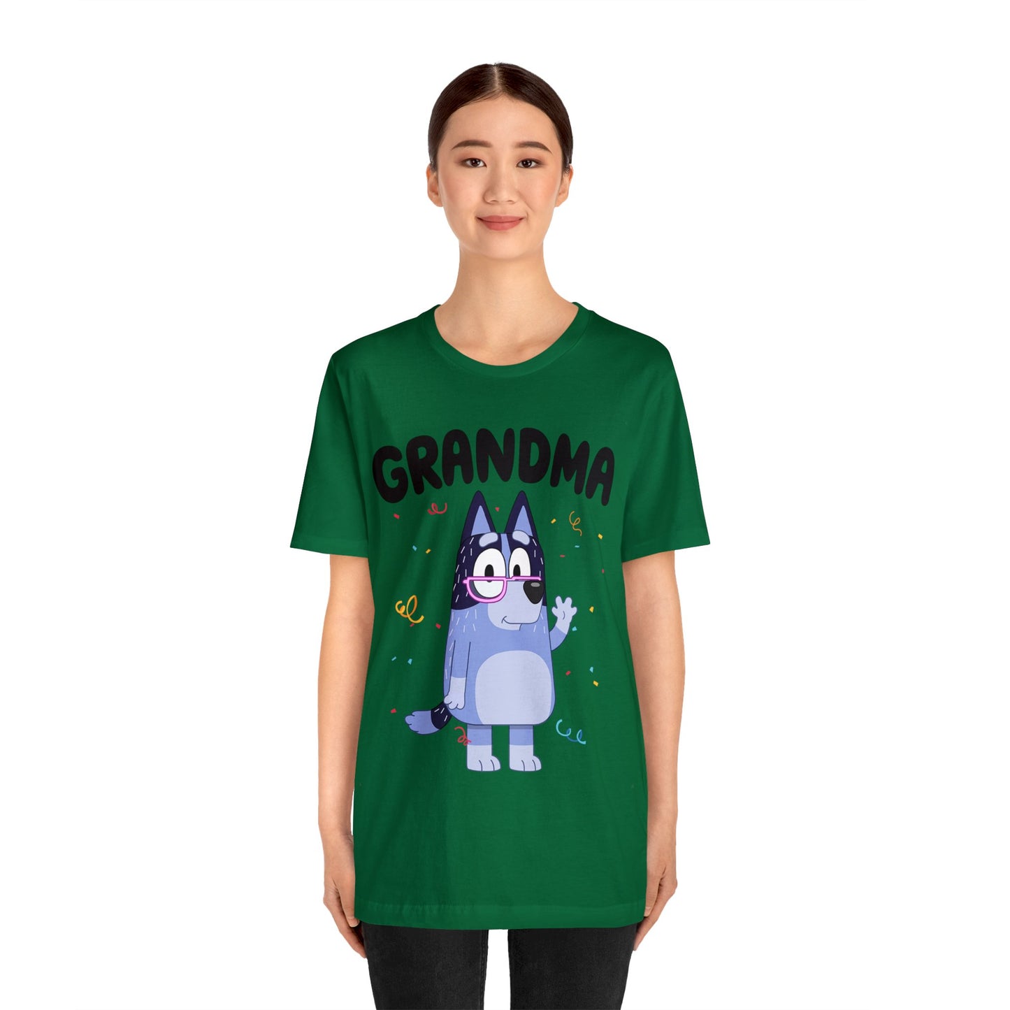Grandma Bluey Birthday short sleeve Tshirt