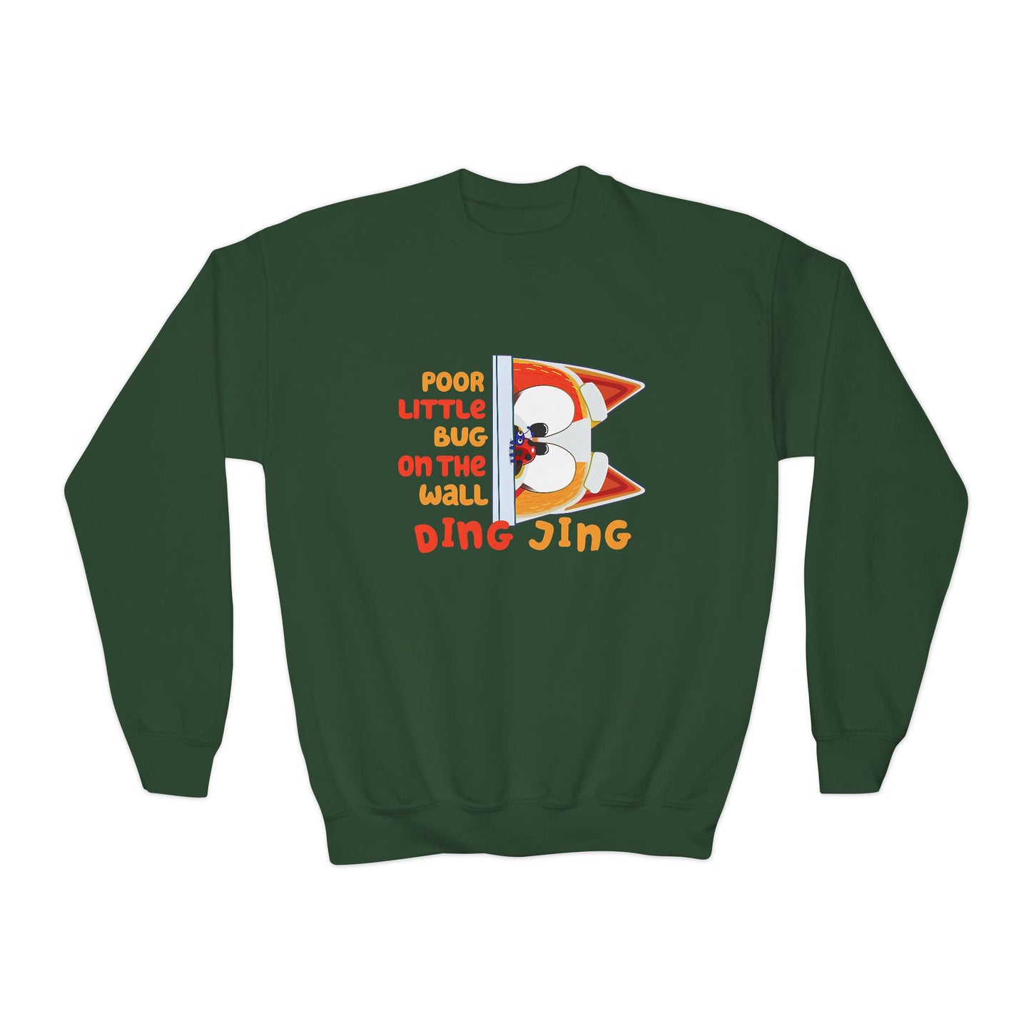 Poor Little Bug ...Youth Crewneck Sweatshirt