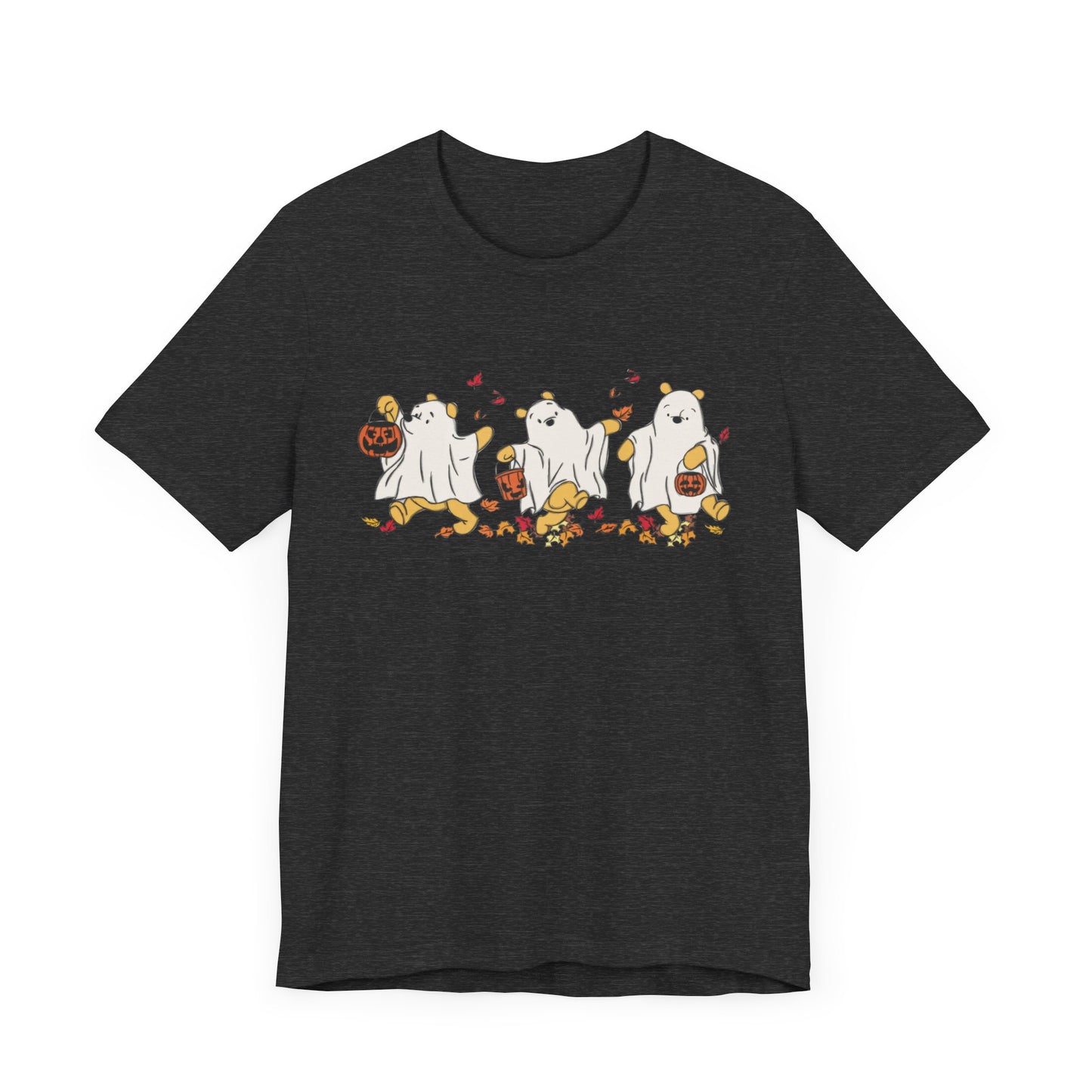 Halloween Pooh Jersey Short Sleeve Tee
