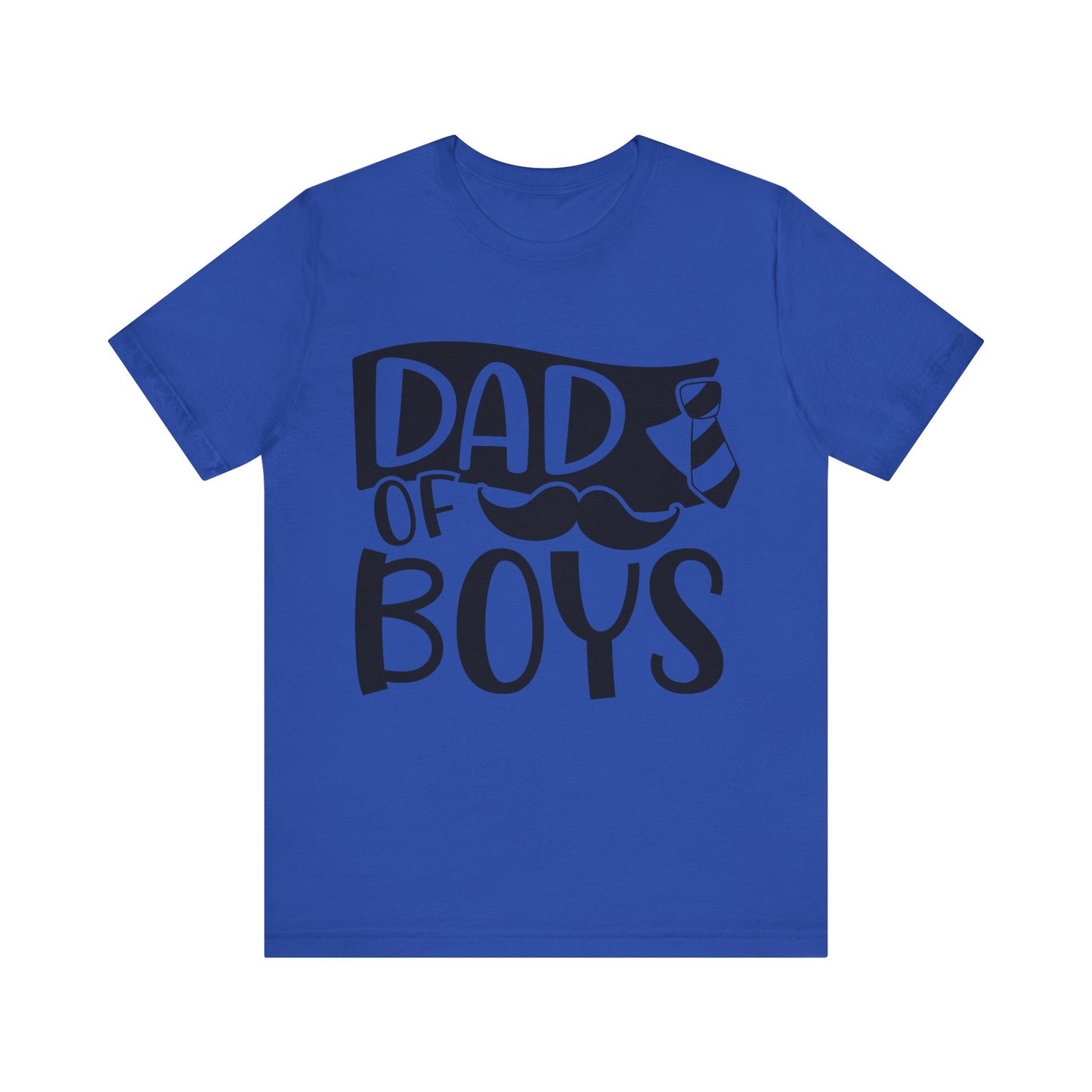 Dad of Boys Jersey Short Sleeve Tee