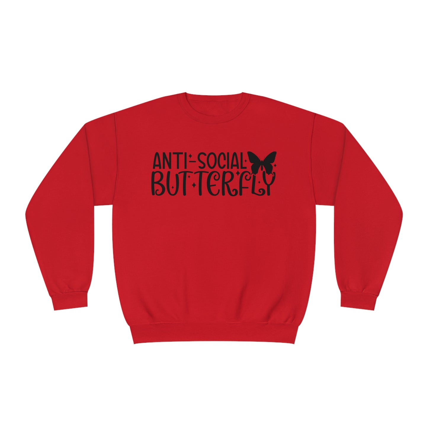 Anti-Social Butterfly Crewneck Sweatshirt