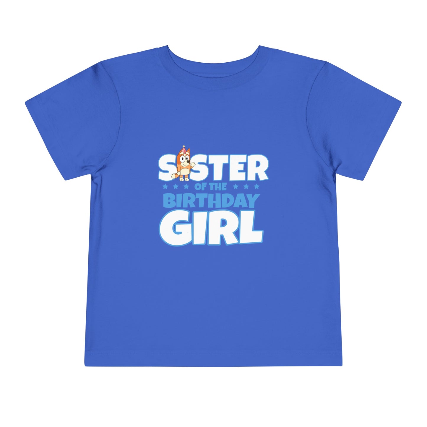 Sister of the Birthday Girl Toddler Short Sleeve Tee