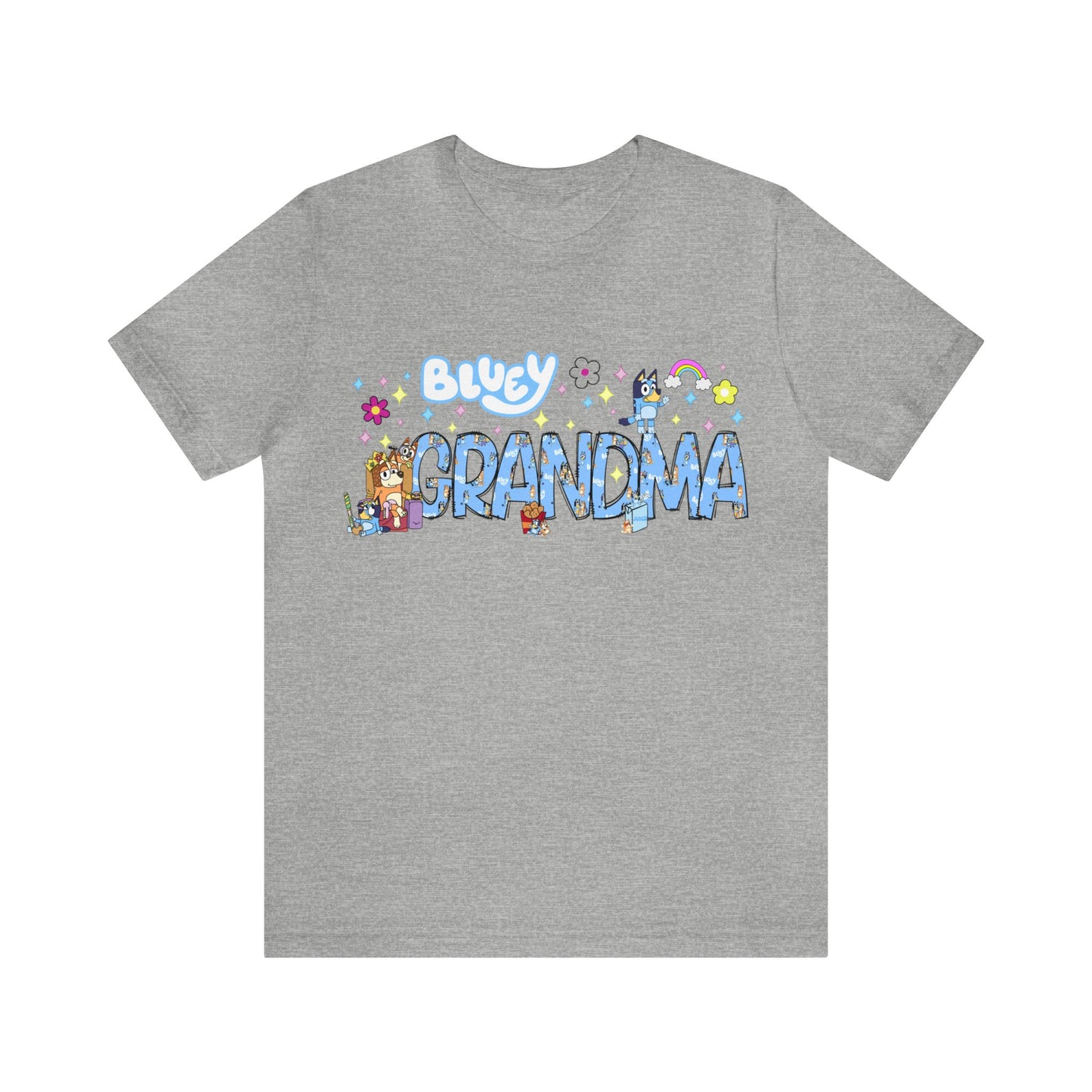 Bluey - Grandma Daily Affirmations Short Sleeve Tshirt