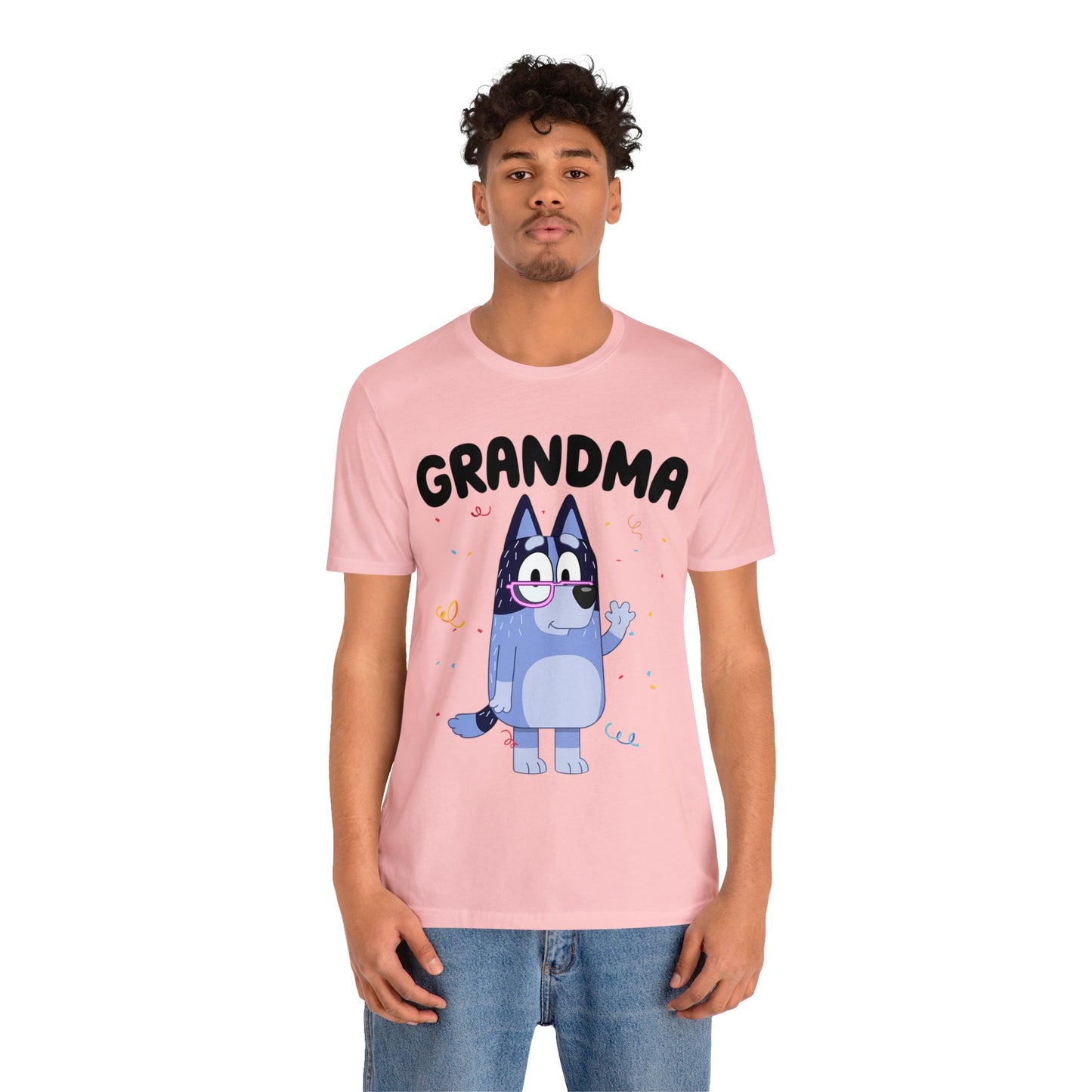 Grandma Bluey Birthday short sleeve Tshirt