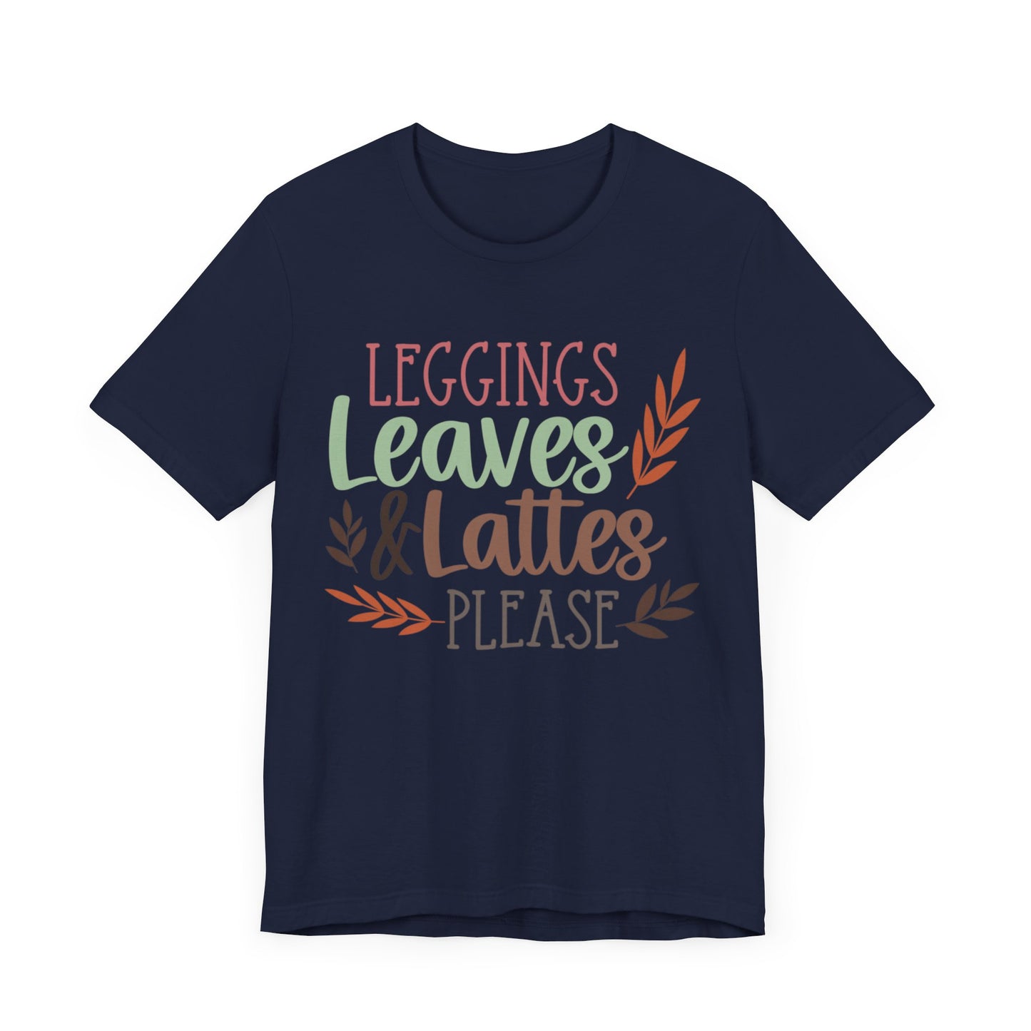 Leggings, Leaves & Lattes Please Jersey Short Sleeve Tee