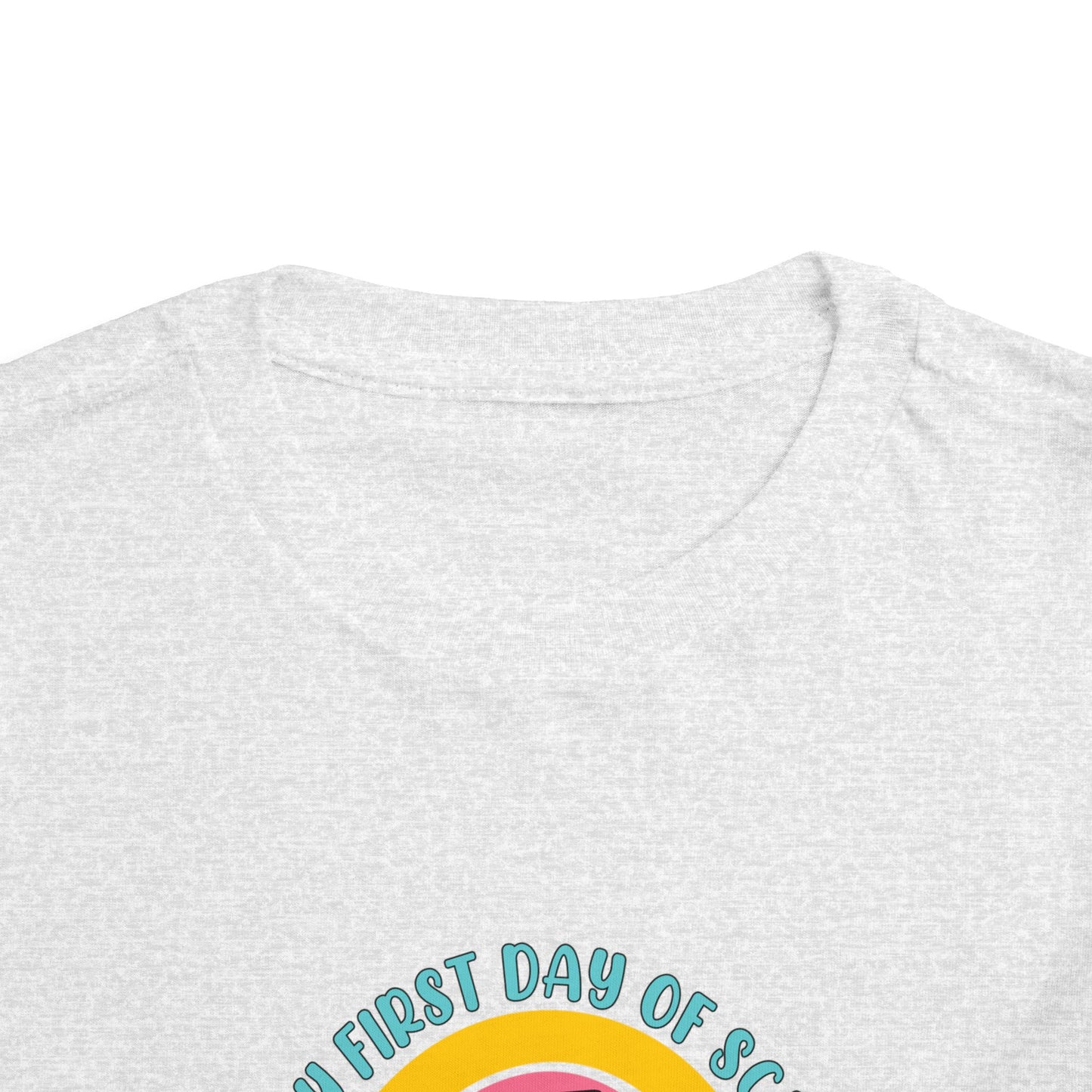 Happy First Day of School - Kindergarten Toddler Short Sleeve Tee