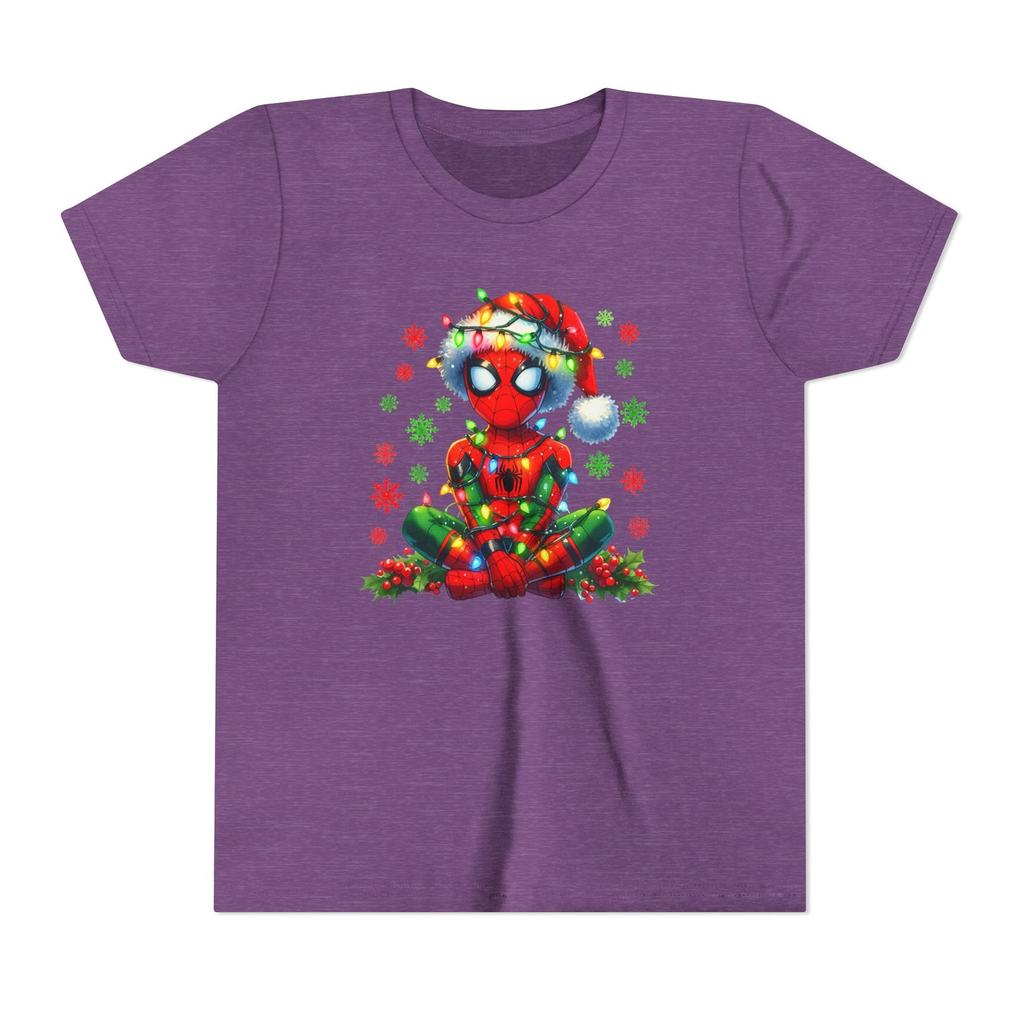 Spidey Christmas Youth Short Sleeve Tee