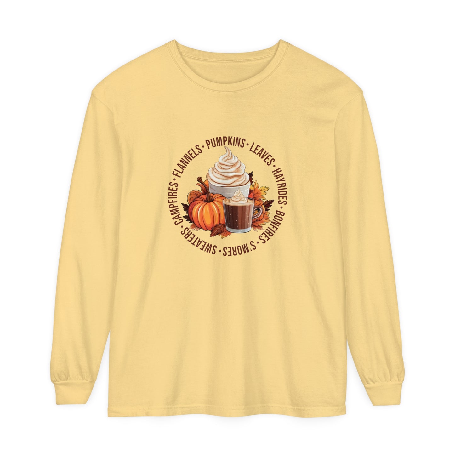 Circle of Fall Long Sleeve T-Shirt
