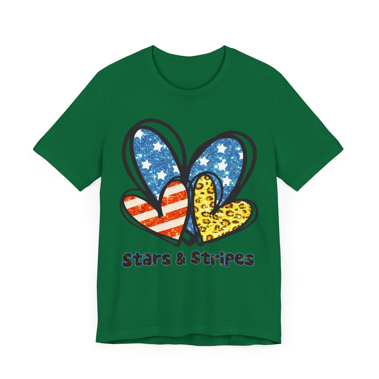 Stars and Stripes Short Sleeve Tee