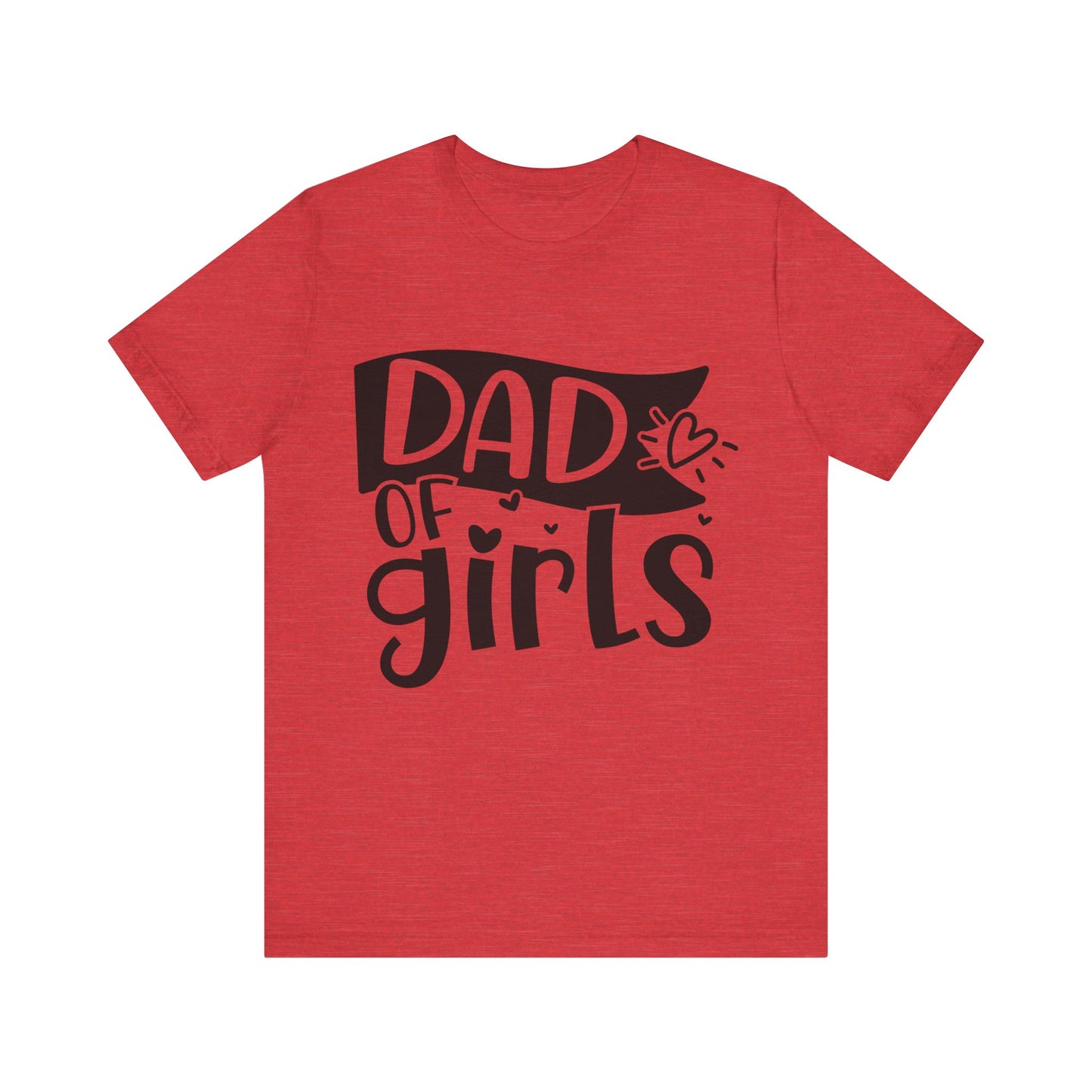 Dad of Girls Jersey Short Sleeve Tee