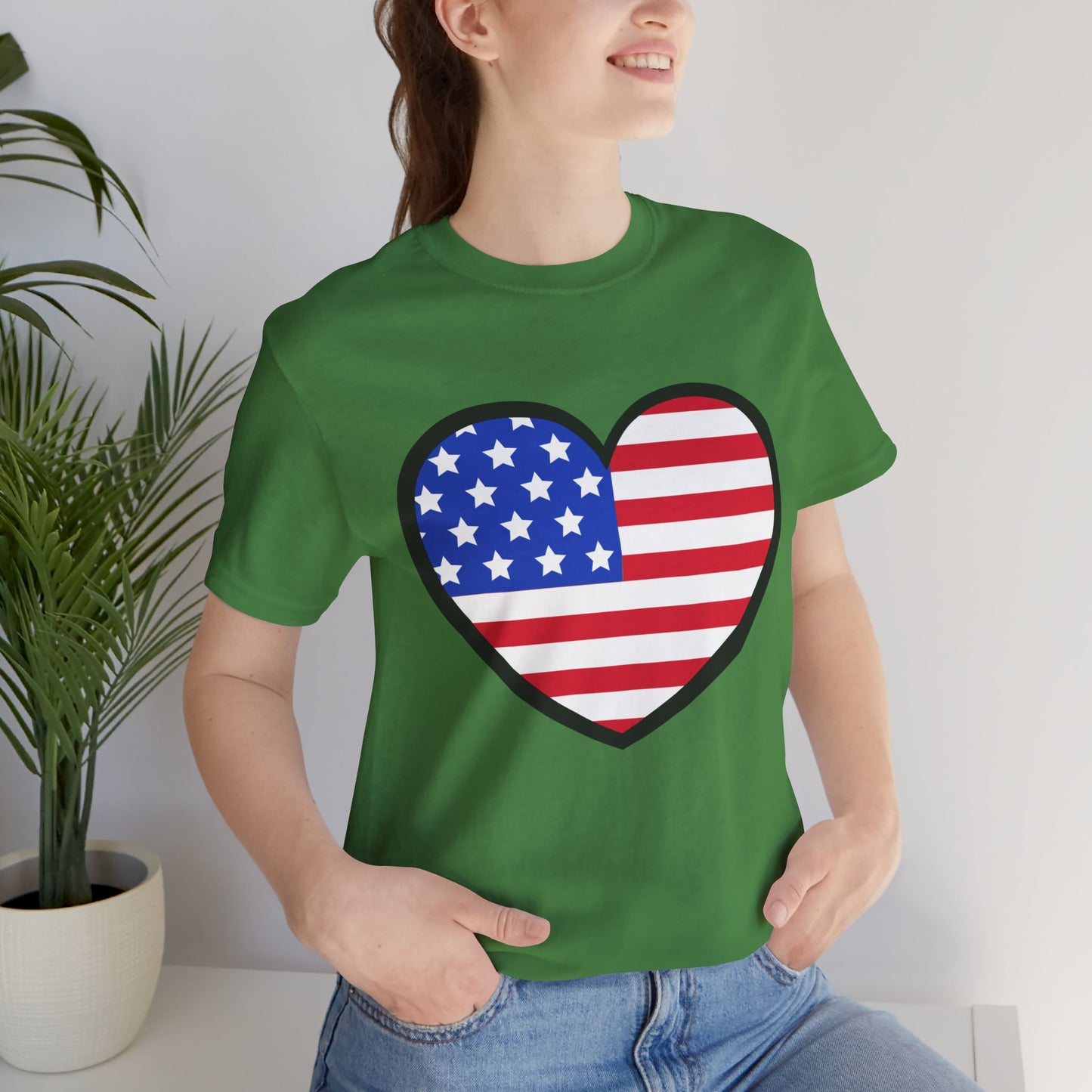 American Heart Jersey Short Sleeve Tee