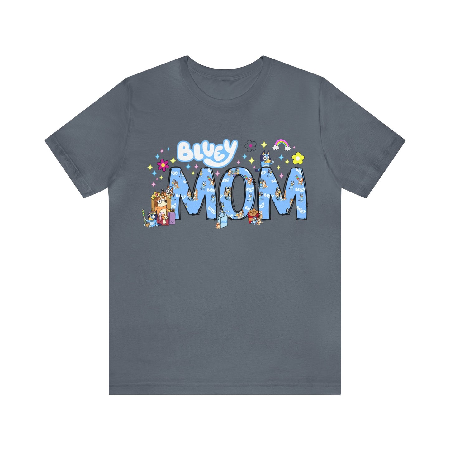 BLUEY MOM AFFIRMATIONS short sleeve tshirt