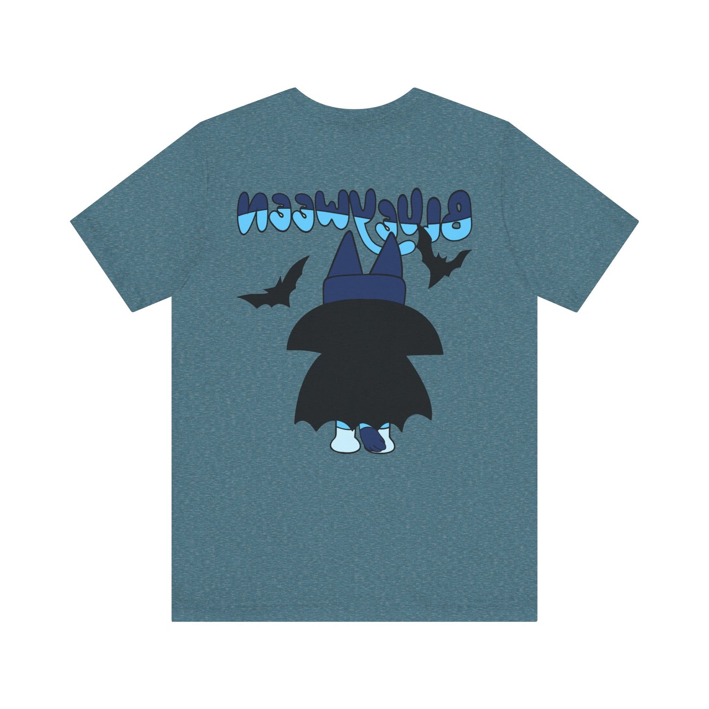 Blueyween "Blue Vampire" (front and back) Jersey Short Sleeve Tee