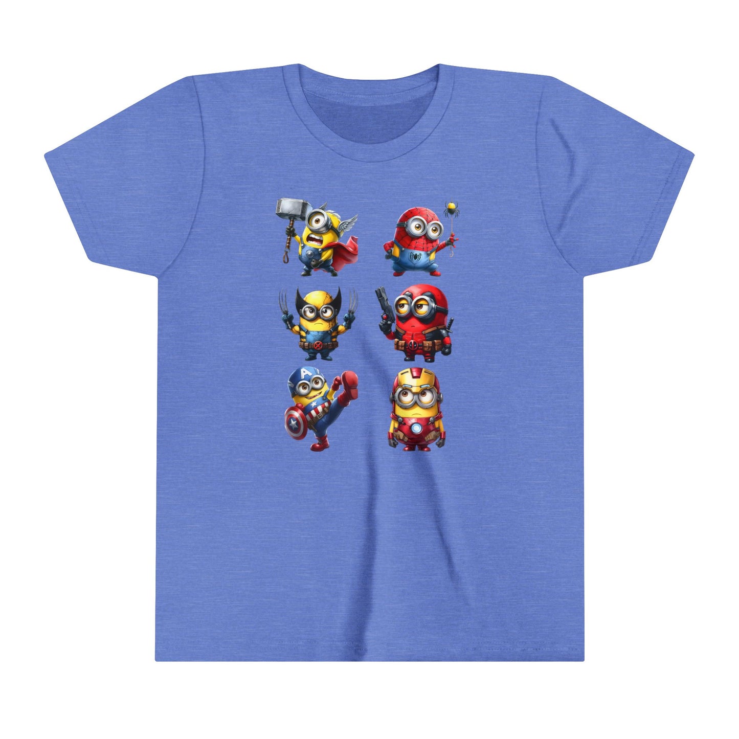 Marvel minions Youth Short Sleeve Tee