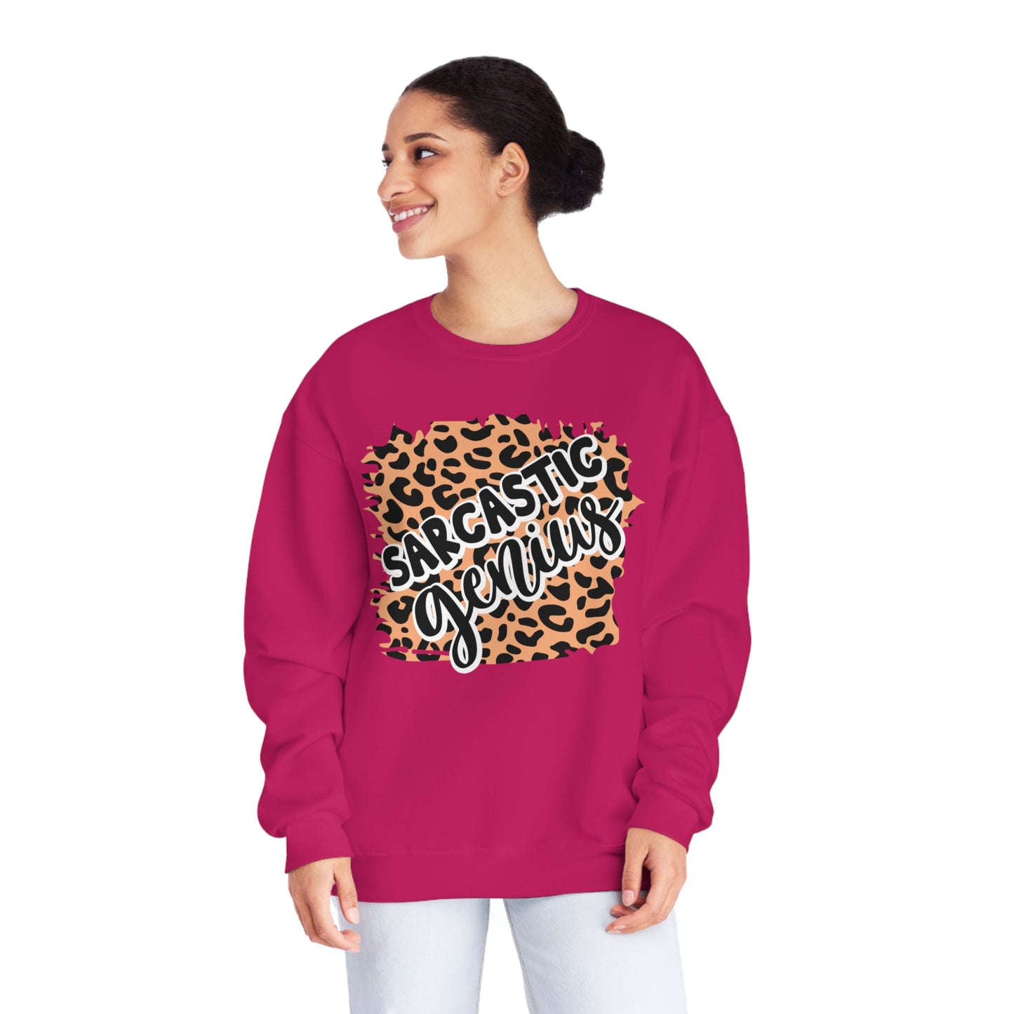 Sarcastic Genius Crewneck Sweatshirt