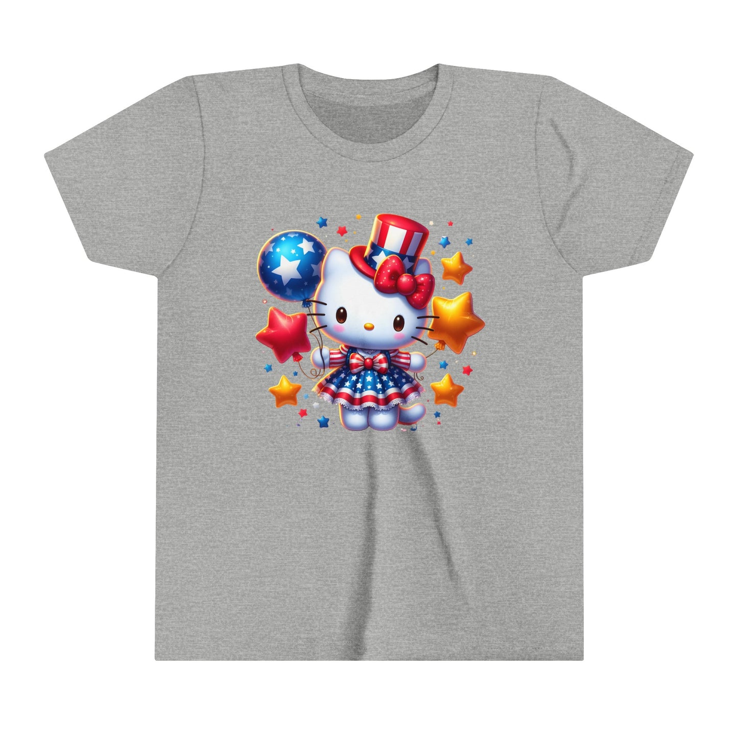 Balloons Hello Kitty Youth Short Sleeve Tee