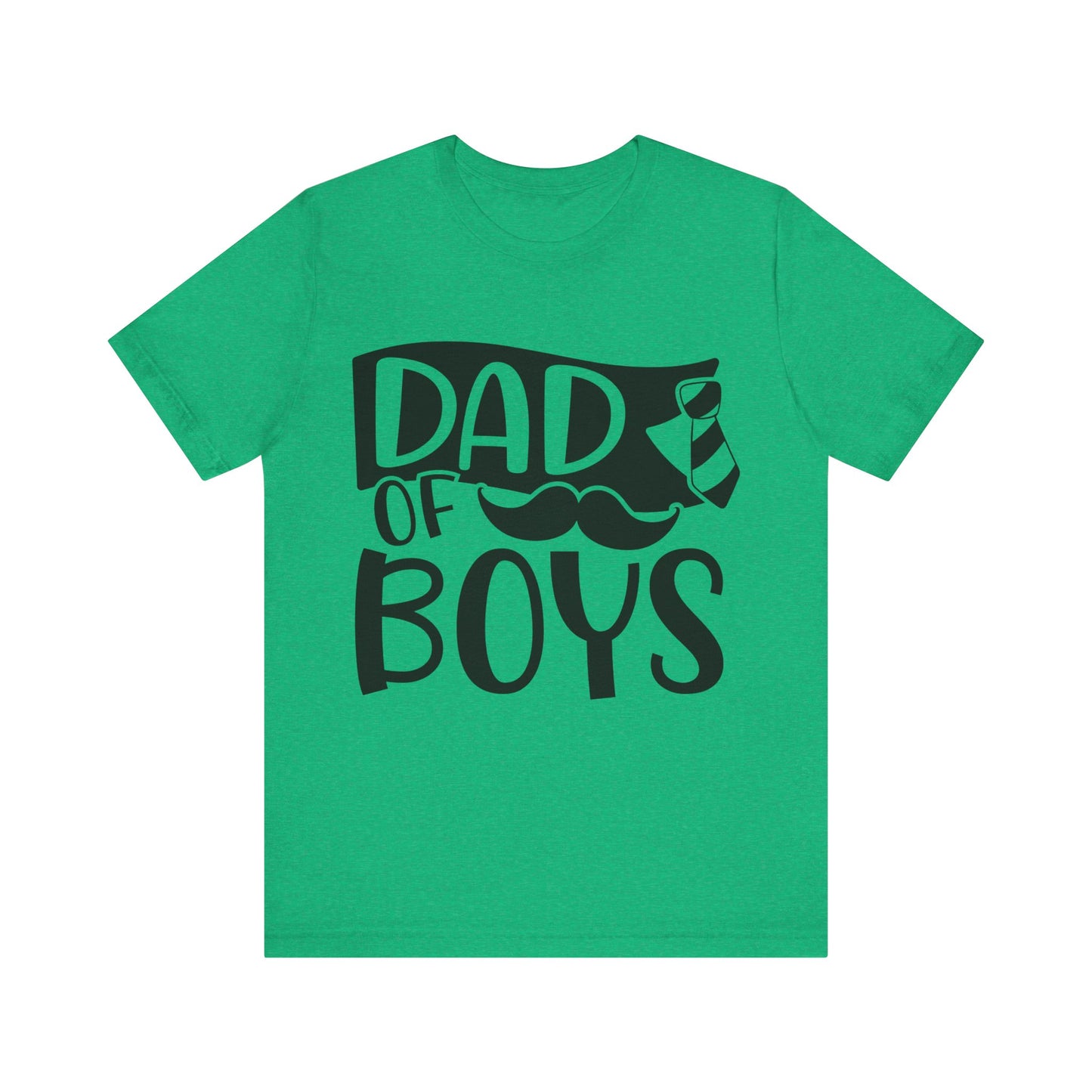 Dad of Boys Jersey Short Sleeve Tee