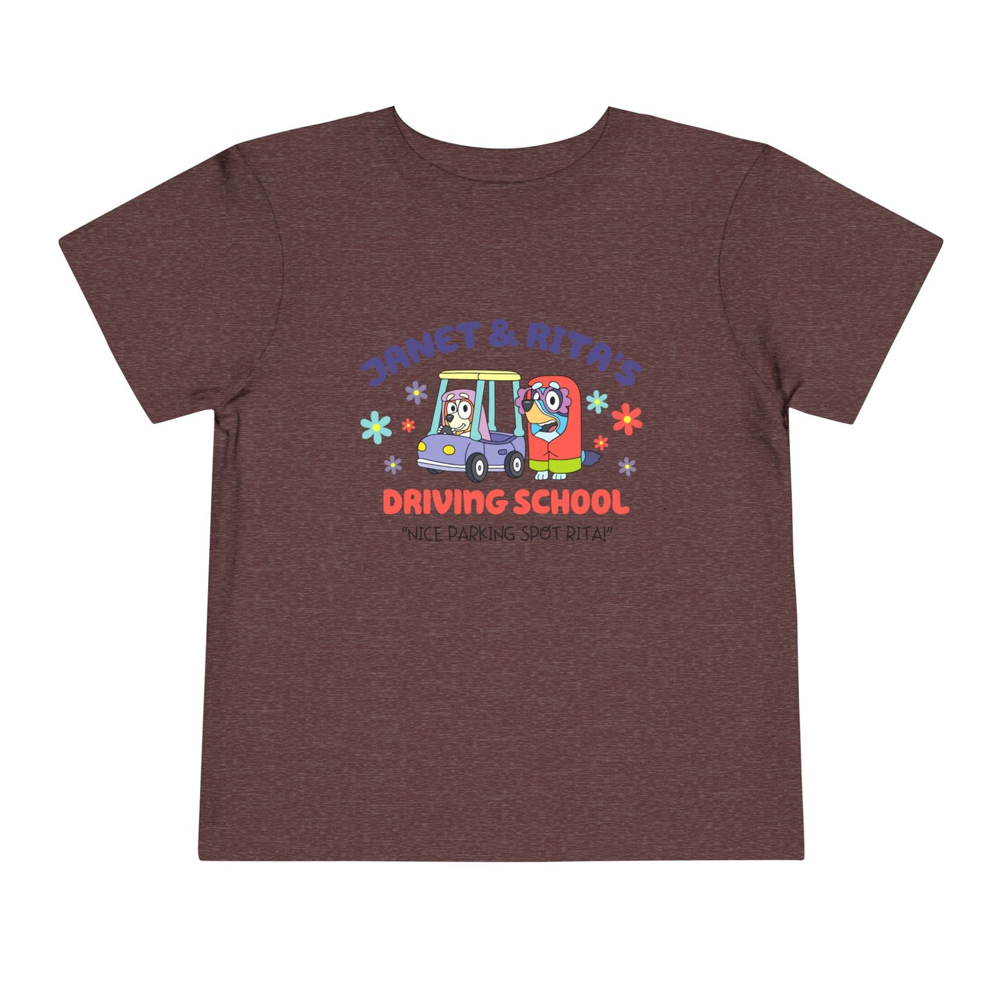 Janet & Rita's Driving School Toddler Short Sleeve Tee