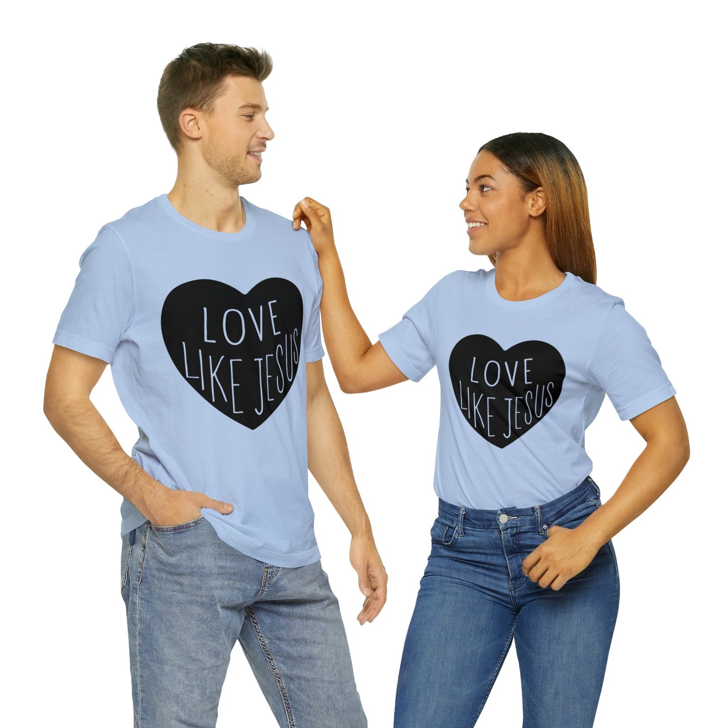 Love like Jesus Short sleeve Tshirt