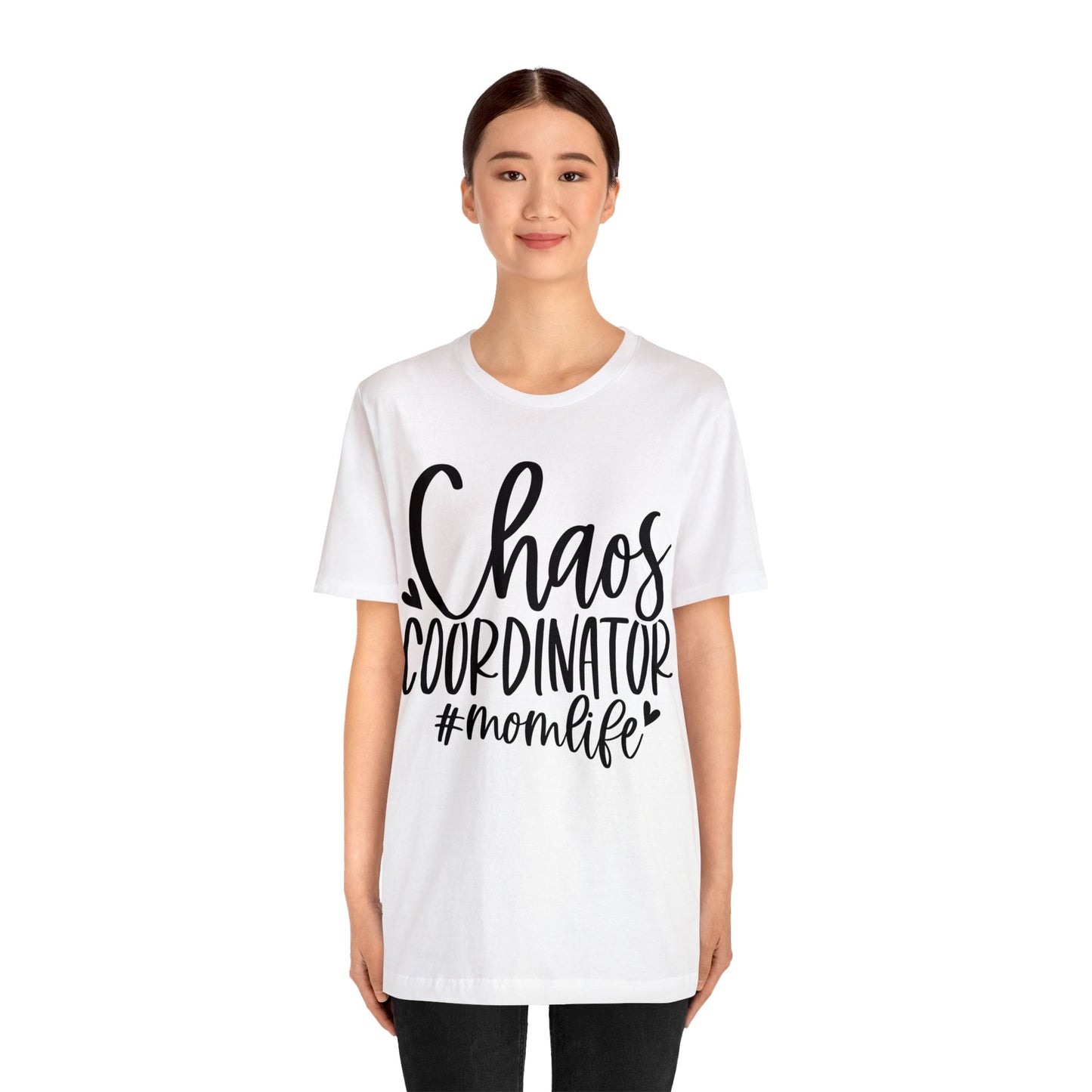Chaos Coordinator #momlife short sleeve tshirt