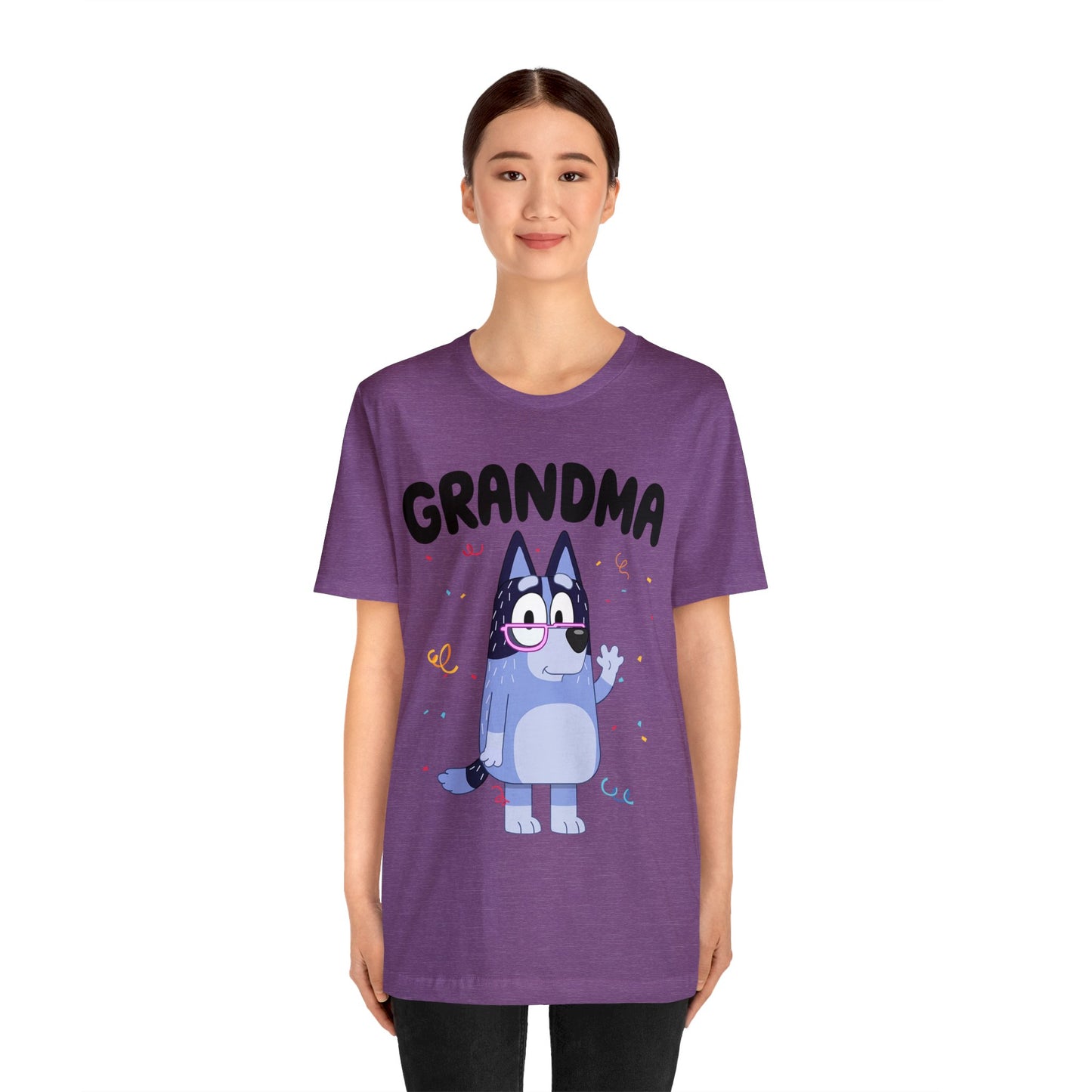 Grandma Bluey Birthday short sleeve Tshirt