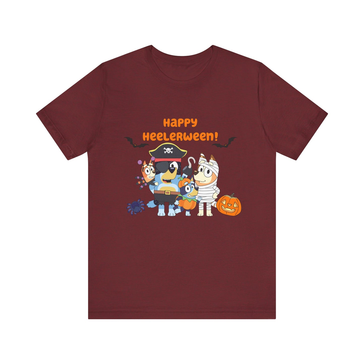Happy Heelerween Jersey Short Sleeve Tee