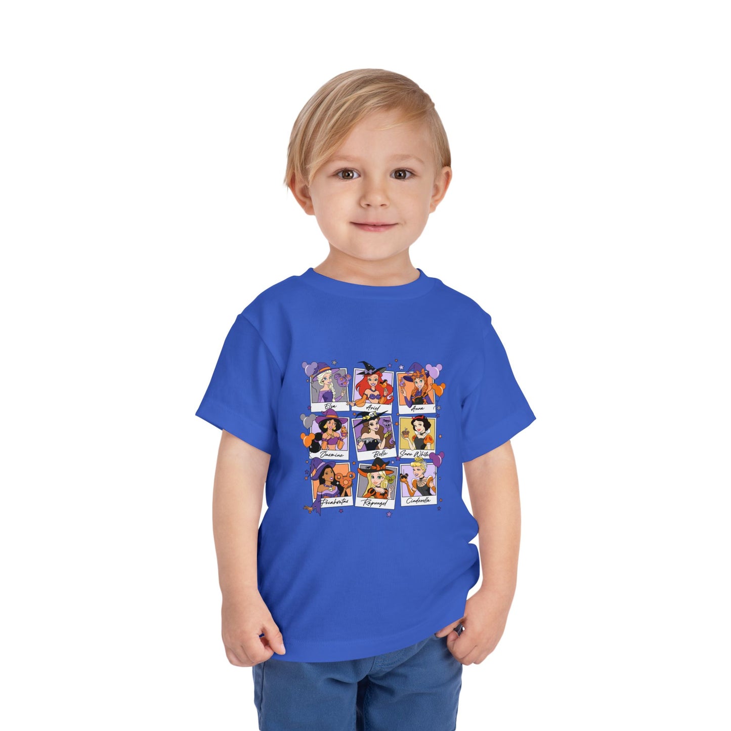 Disney Princess Halloween Toddler Short Sleeve Tee