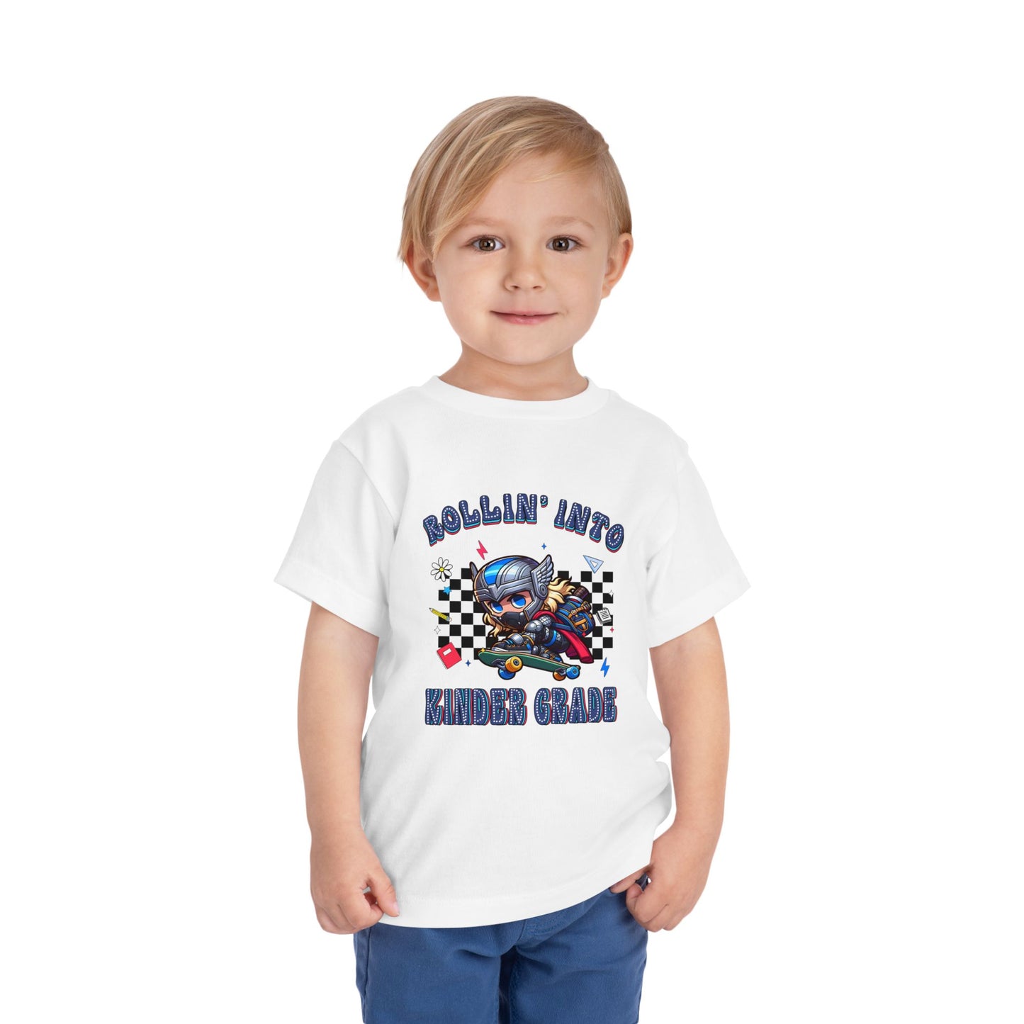 THOR - Rollin' Into Kinder Grade Toddler Short Sleeve Tee