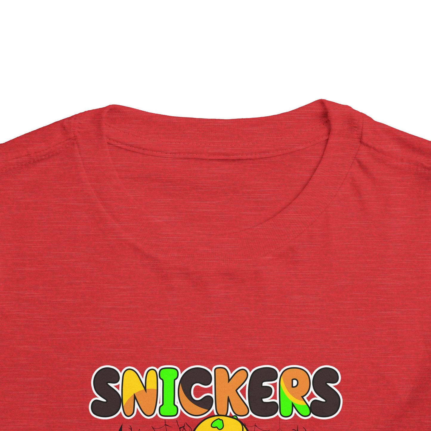 Snickers Ghost Toddler Short Sleeve Tee