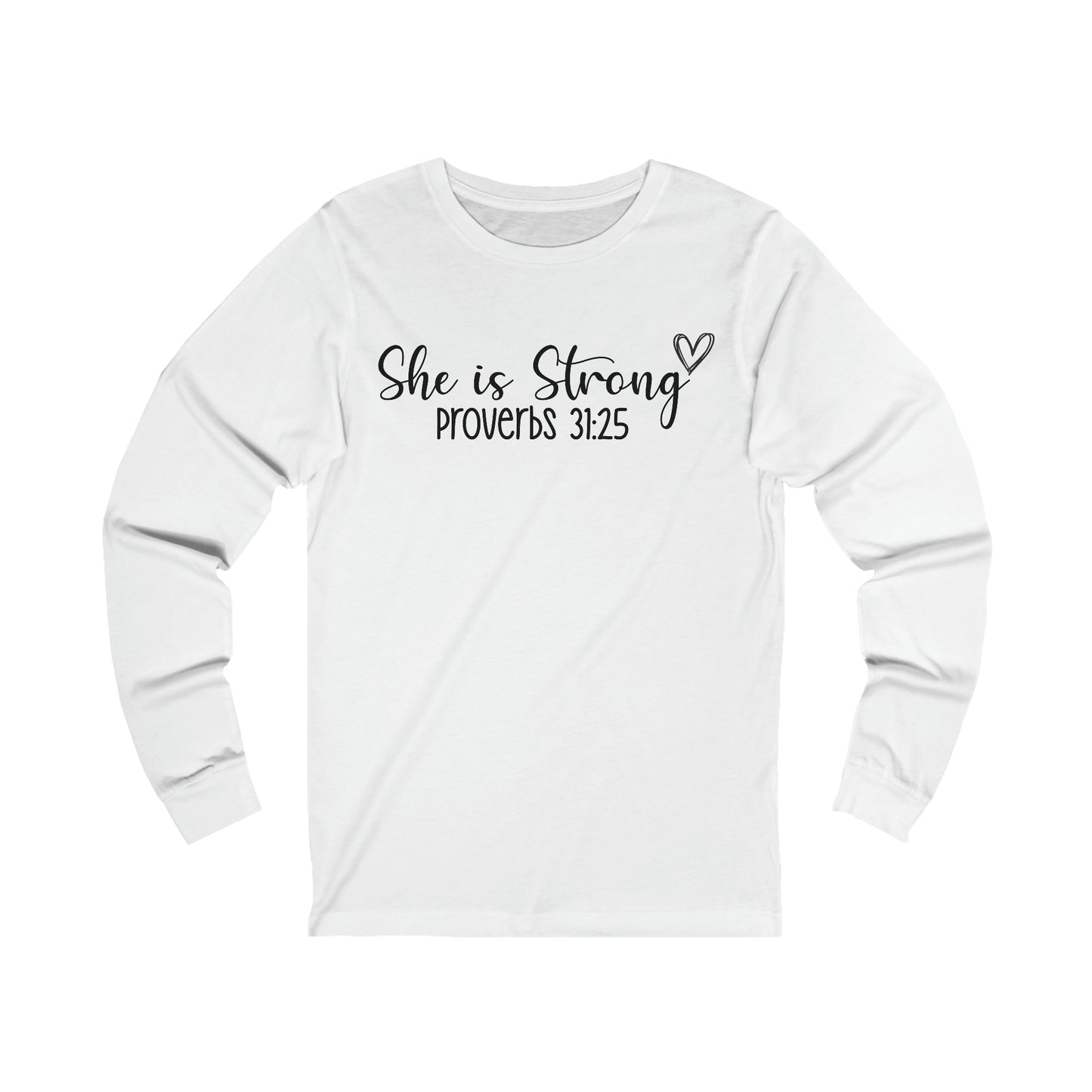 She is Strong Long sleeve Tshirt