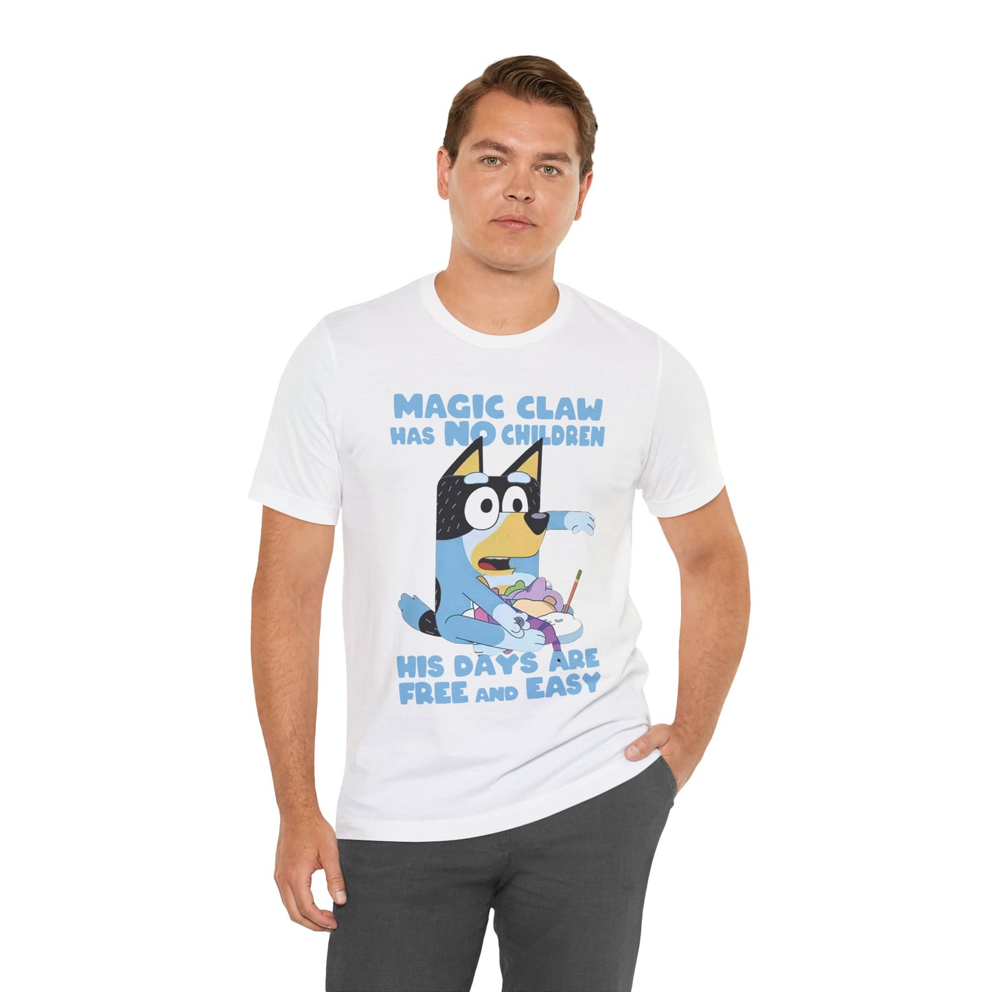 Magic claw has no children Short Sleeve Tee