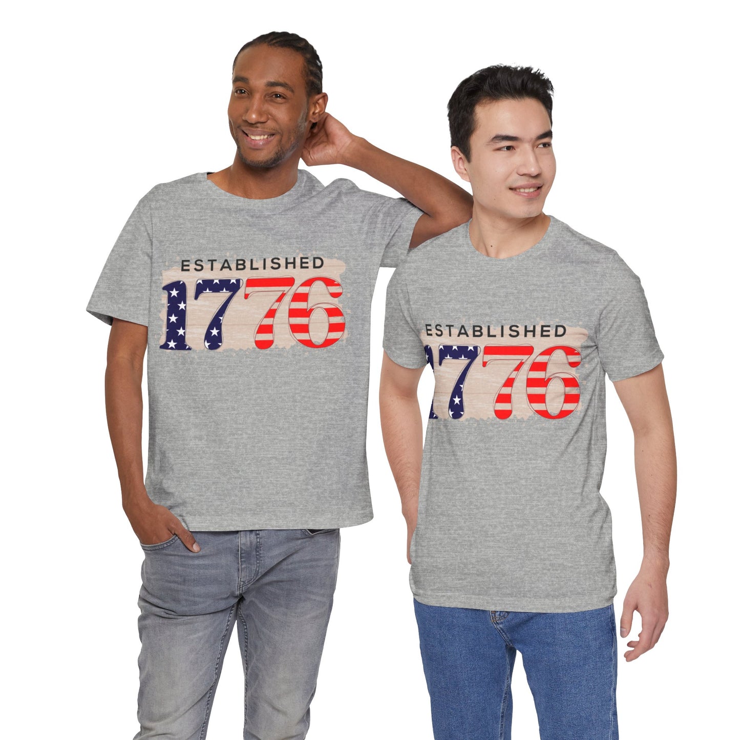 Established 1776 Jersey Short Sleeve Tee