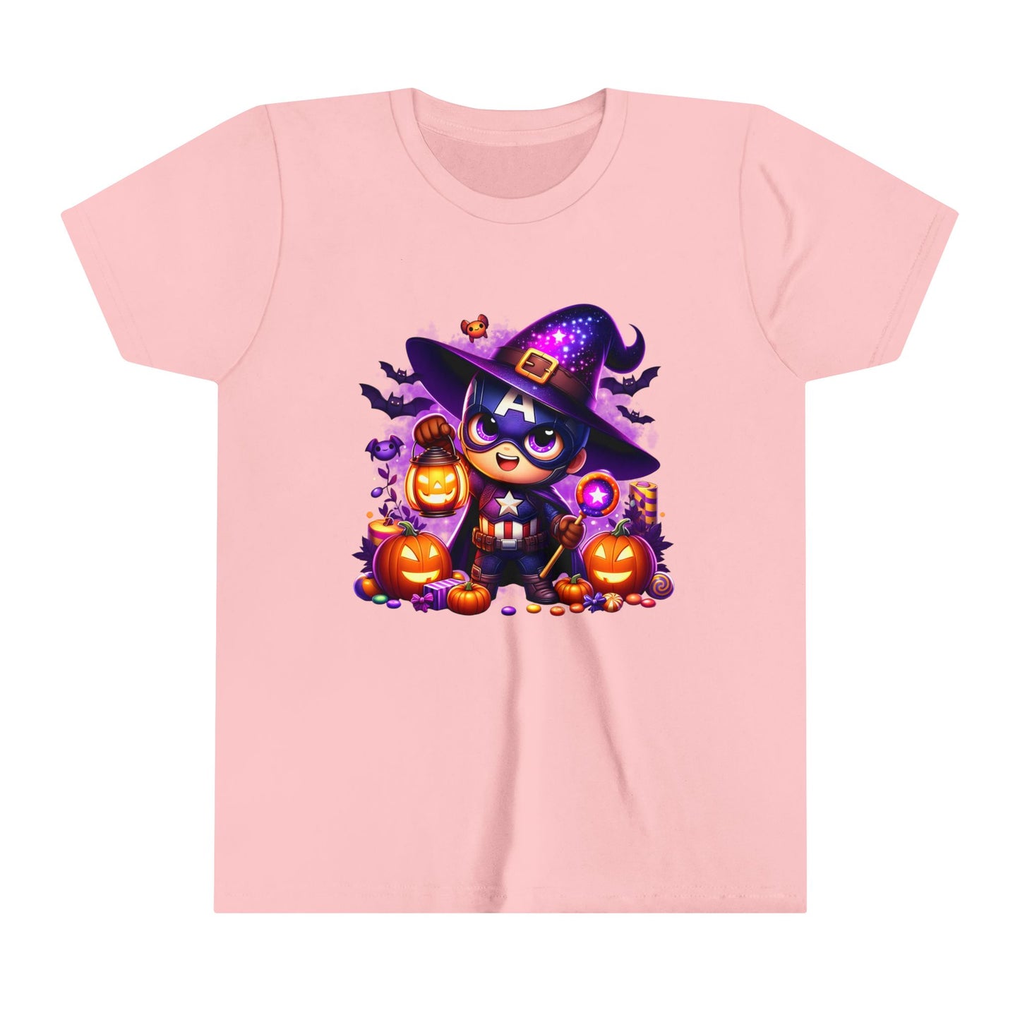 Captain America Youth Short Sleeve Tee