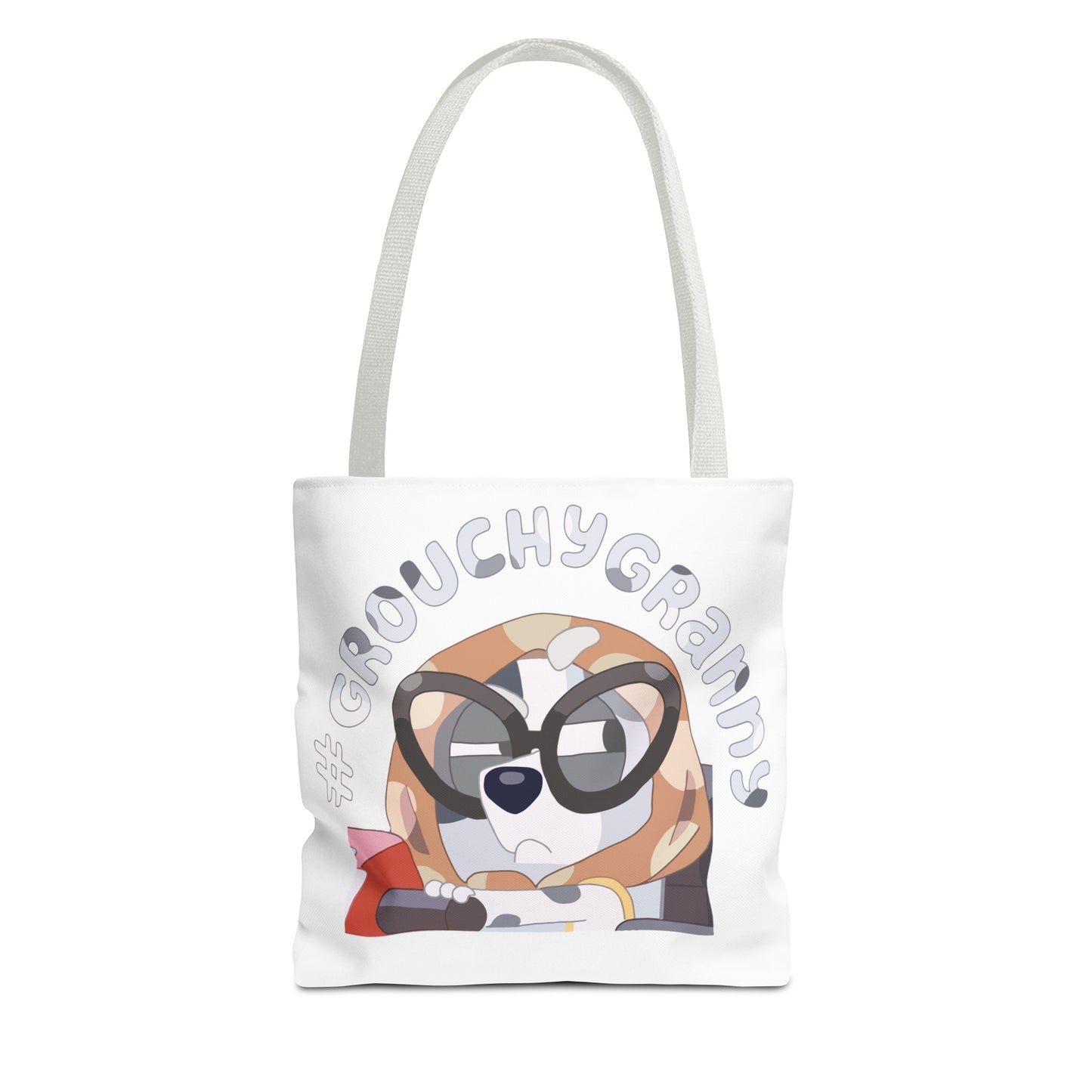 #GROUCHY GRANNY Tote Bag (AOP)