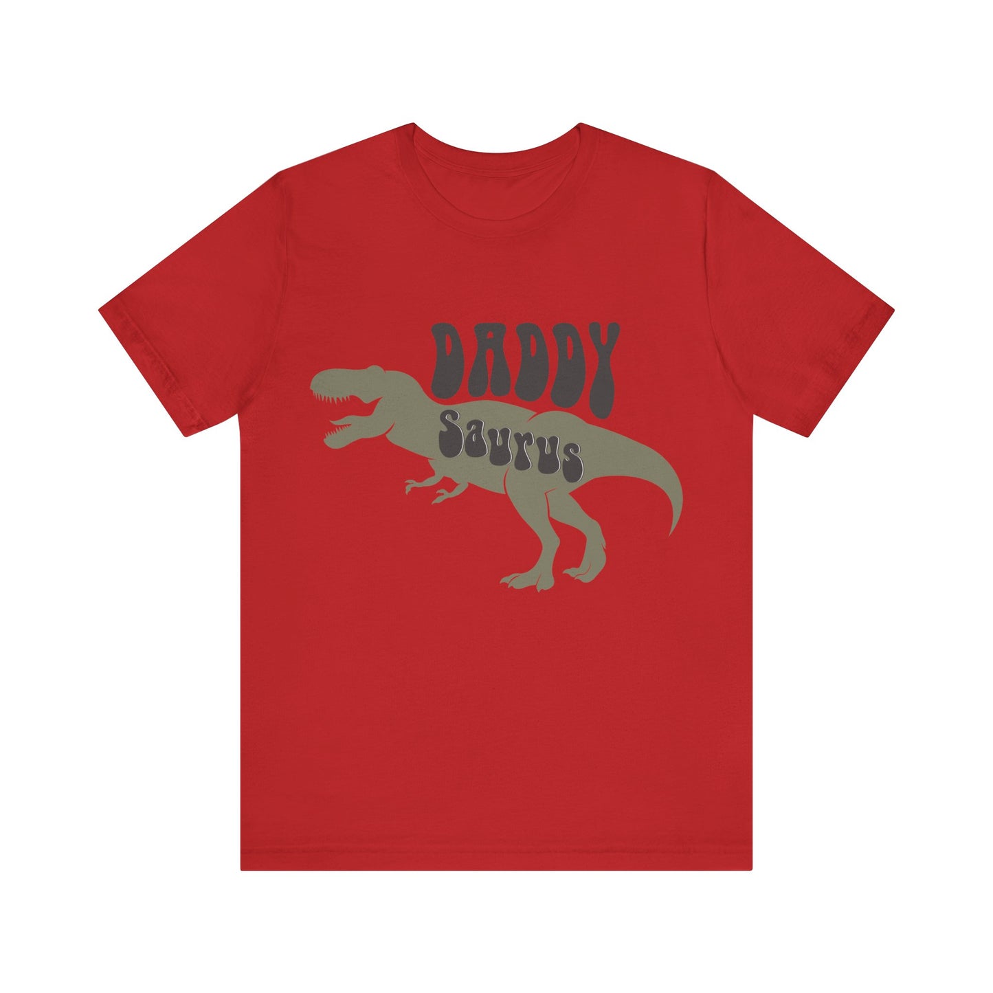 Daddy Saurus Jersey Short Sleeve Tee
